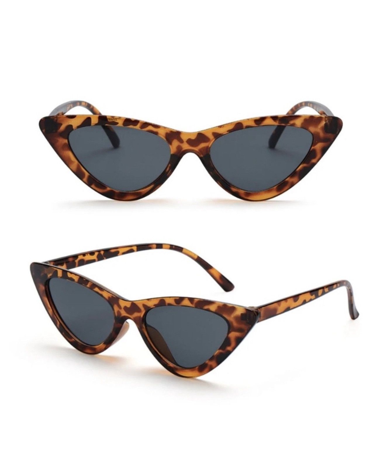 Betsey Johnson × Vintage Cateye Sunglasses Cheetah Print Size ONE SIZE - 2 Thumbnail