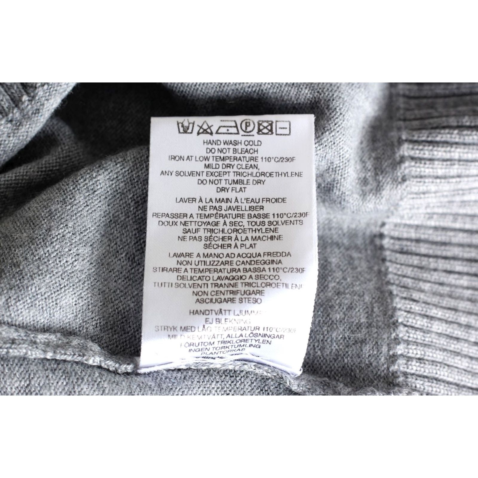 J.Lindeberg J.LINDEBERG Kian Full Zip Tour Merino Jumper Sweater Men L Grey VR3568 Size US L / EU 52-54 / 3 - 7 Thumbnail