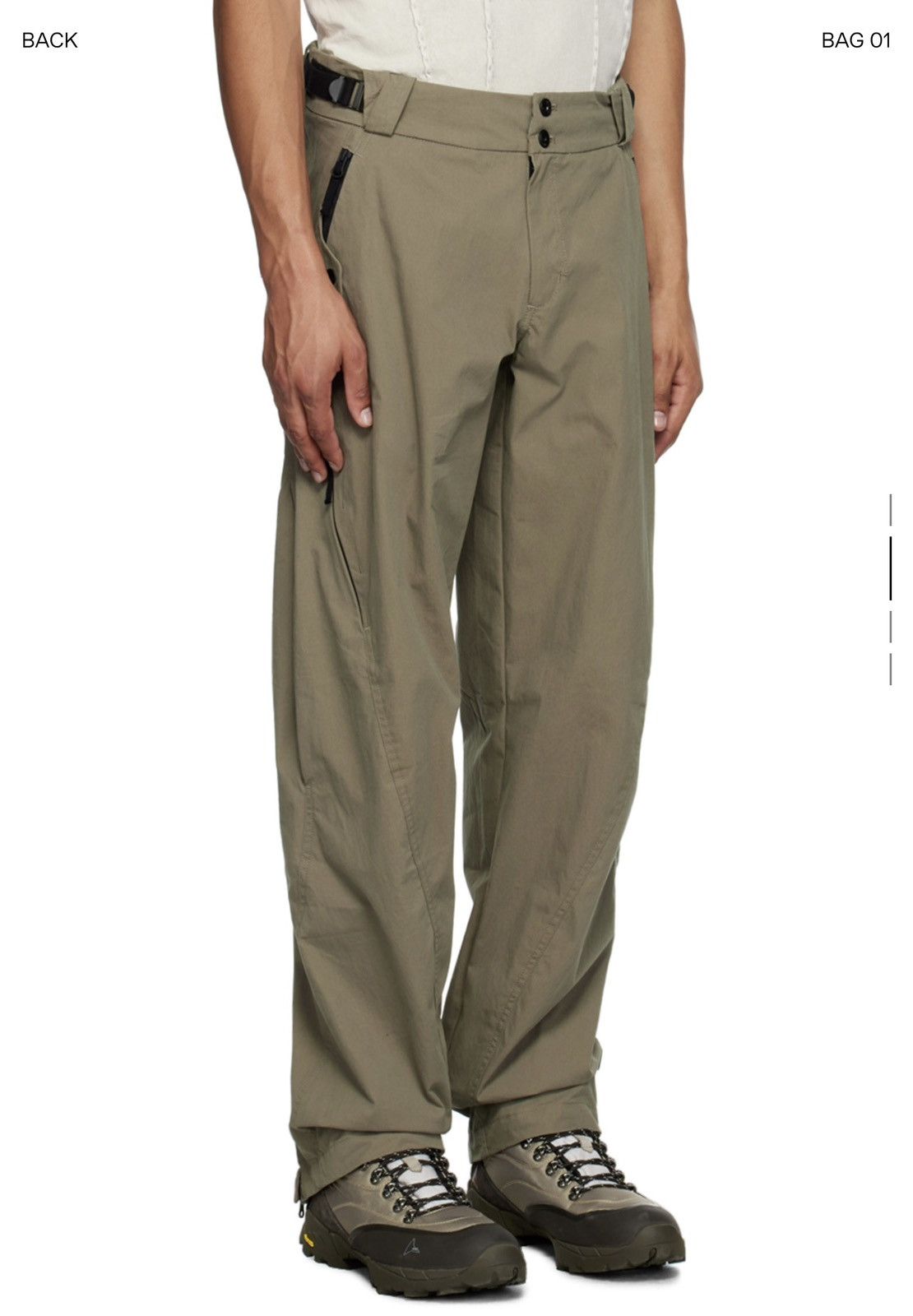 Hyein Seo Hyein Seo Cinch Cargo Trousers Pants Size 3 Size US 34 / EU 50 - 6 Thumbnail