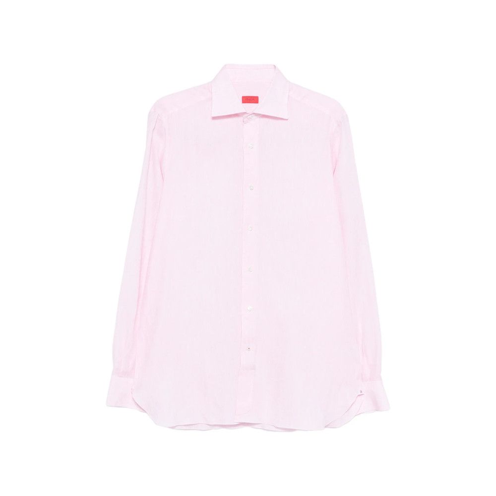 Isaia Isaia PINK Shirts Size US XL / EU 56 / 4 - 1 Thumbnail