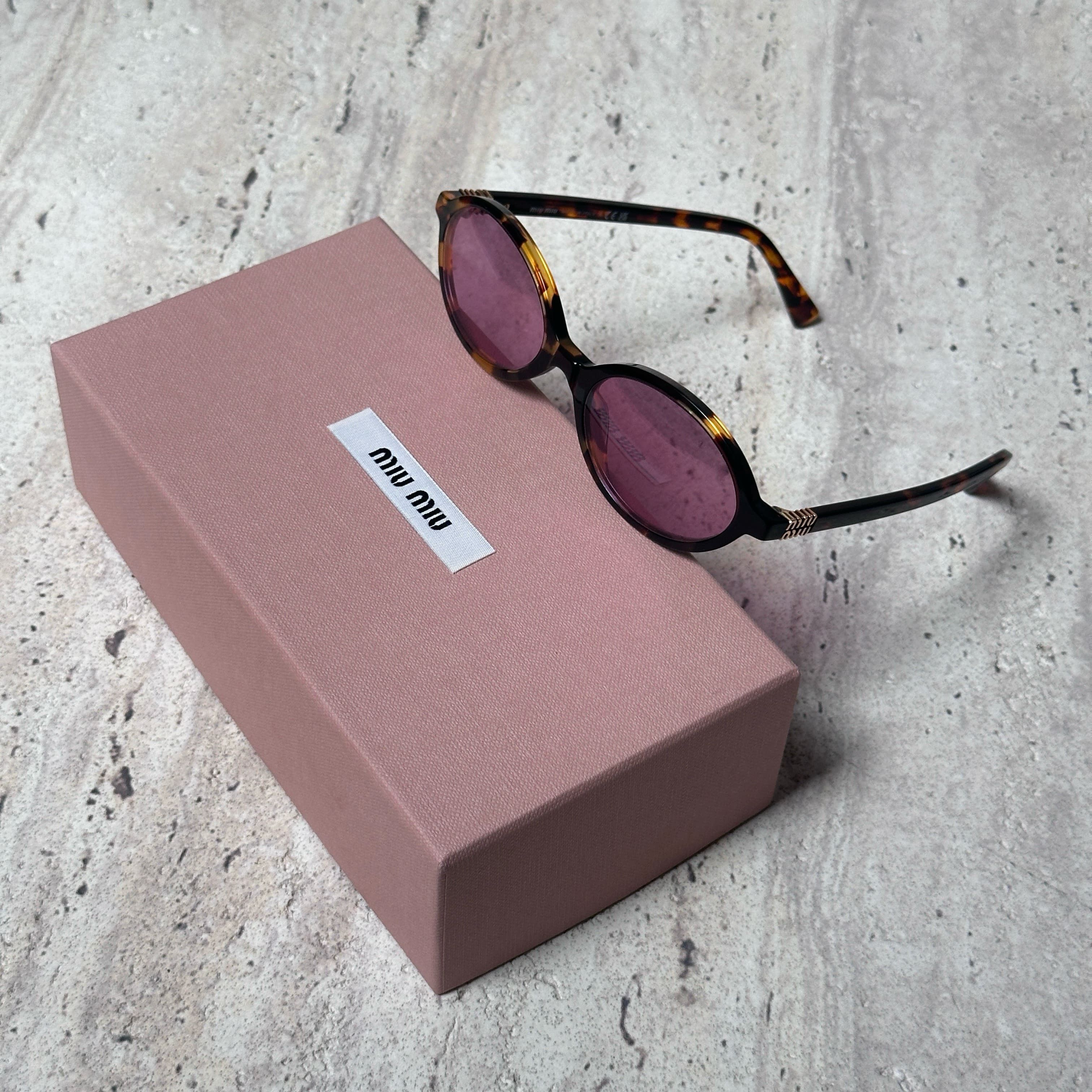 Miu Miu MIU MIU 0MU 04ZS GLASSES Size ONE SIZE - 5 Thumbnail