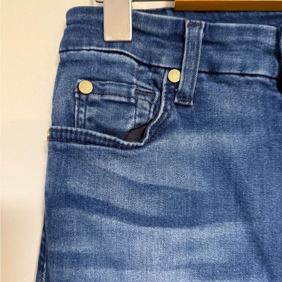 7 For All Mankind 7 For All Mankind Skinny Jeans Sz 27 Dark Wash Stretch Denim Size 27" / US 4 / IT 40 - 7 Thumbnail