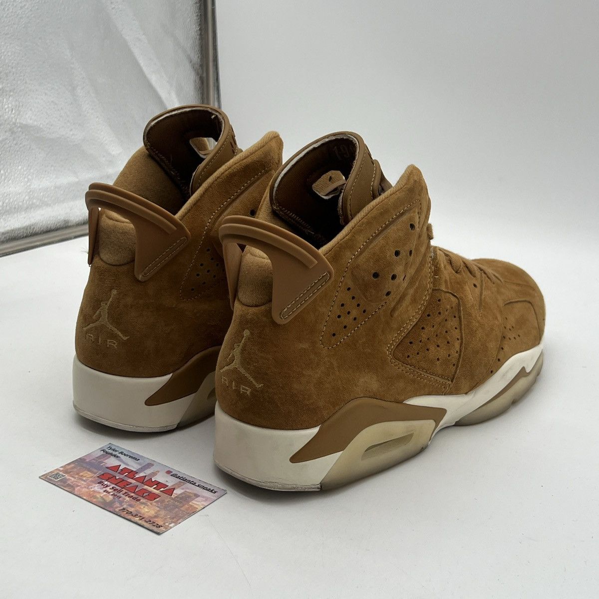 Jordan Brand Air Jordan 6 wheat Size US 11.5 / EU 44-45 - 5 Thumbnail