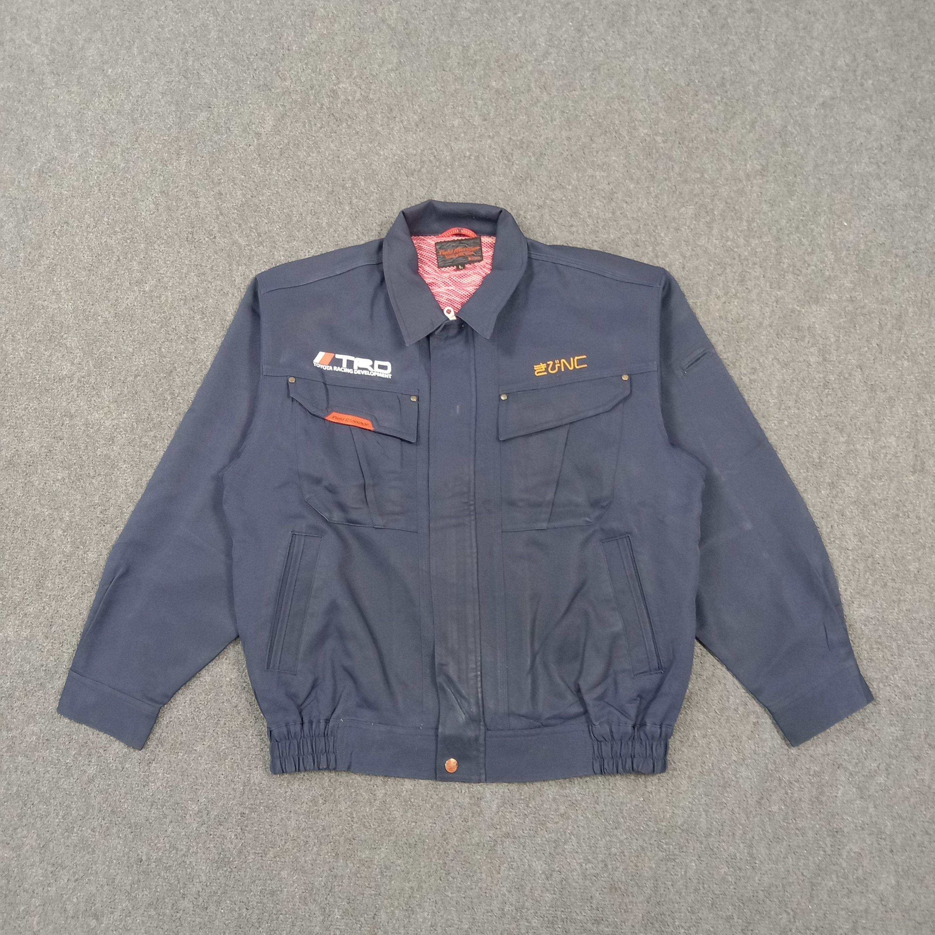 Japanese Brand TRD Toyota Racng Motorsports Custom Work Jacket C284N17 Size US L / EU 52-54 / 3 - 3 Thumbnail