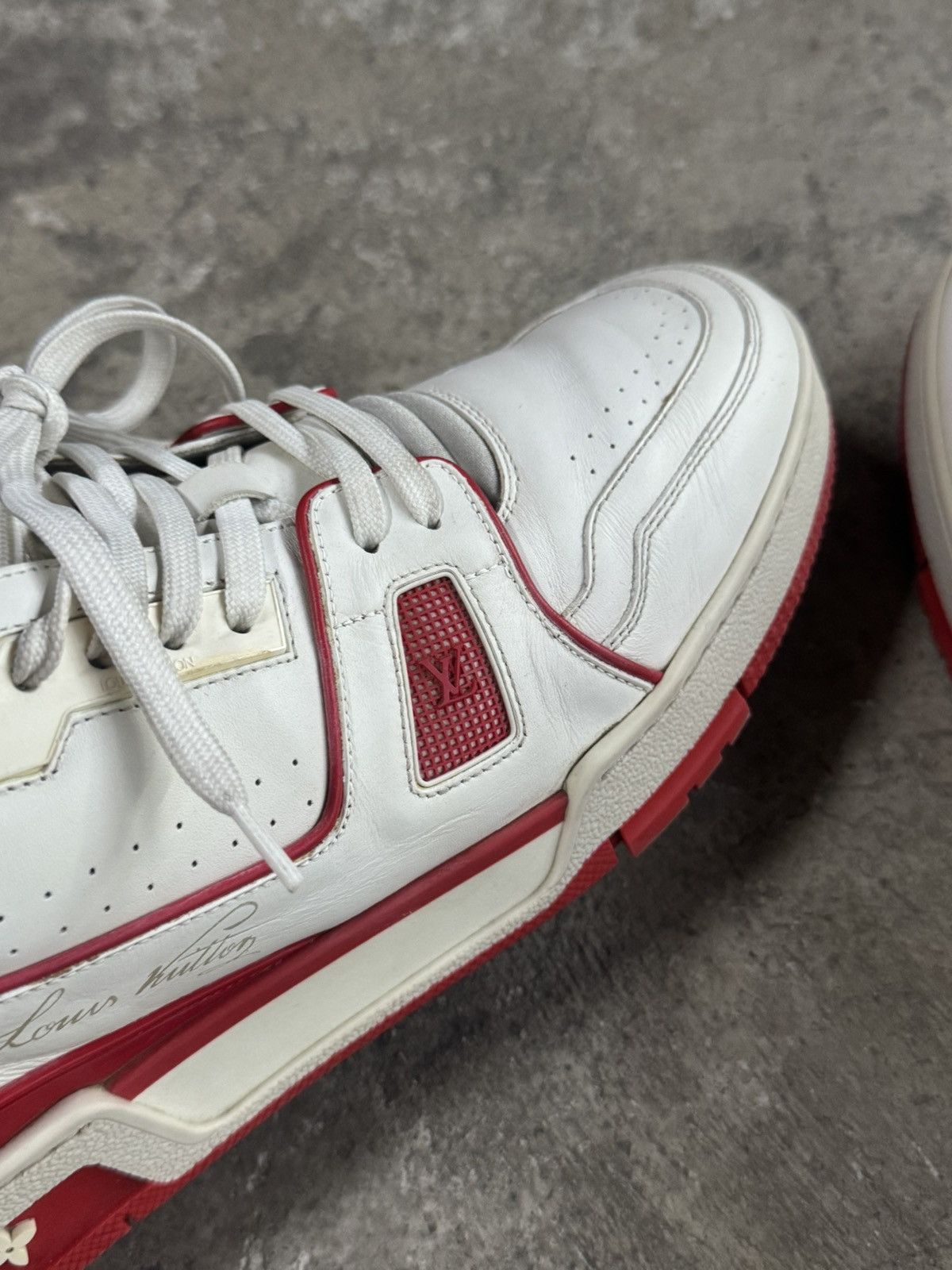 Louis Vuitton Louis Vuitton Virgil Abloh Trainers High Top Sz 11 us Size US 11 / EU 44 - 12 Thumbnail