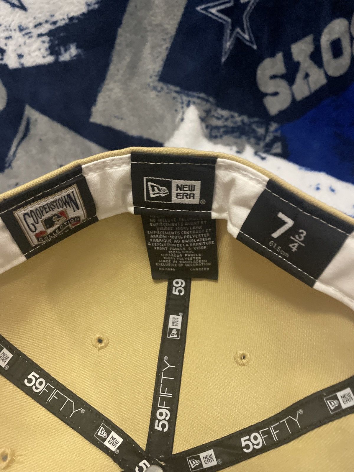 New Era USA Exclusive New Era 59FIFTY Dodgers 50th Anniversary Cap Size ONE SIZE - 4 Thumbnail