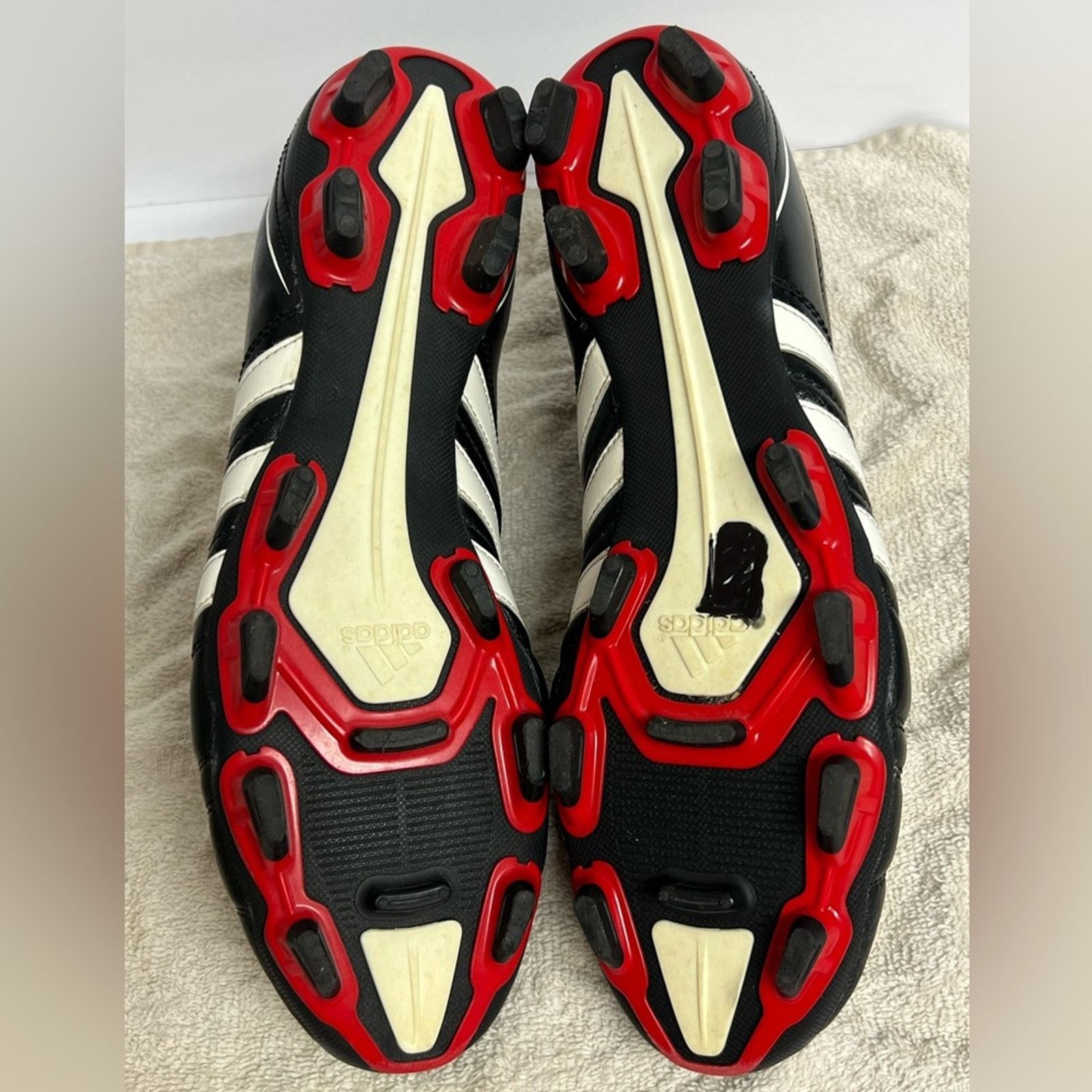 Adidas Adidas AdiNova IV FG 2010 Leather Boots Soccer Cleats RARE Size US 11 / EU 44 - 8 Thumbnail