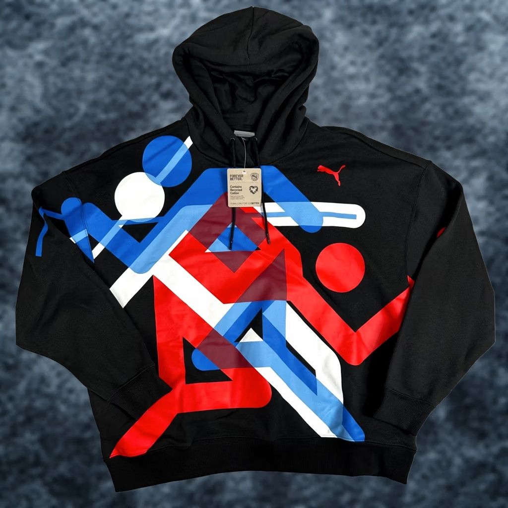 AMI × Puma Brand new Puma X Ami Paris hoodie black Large | Grailed