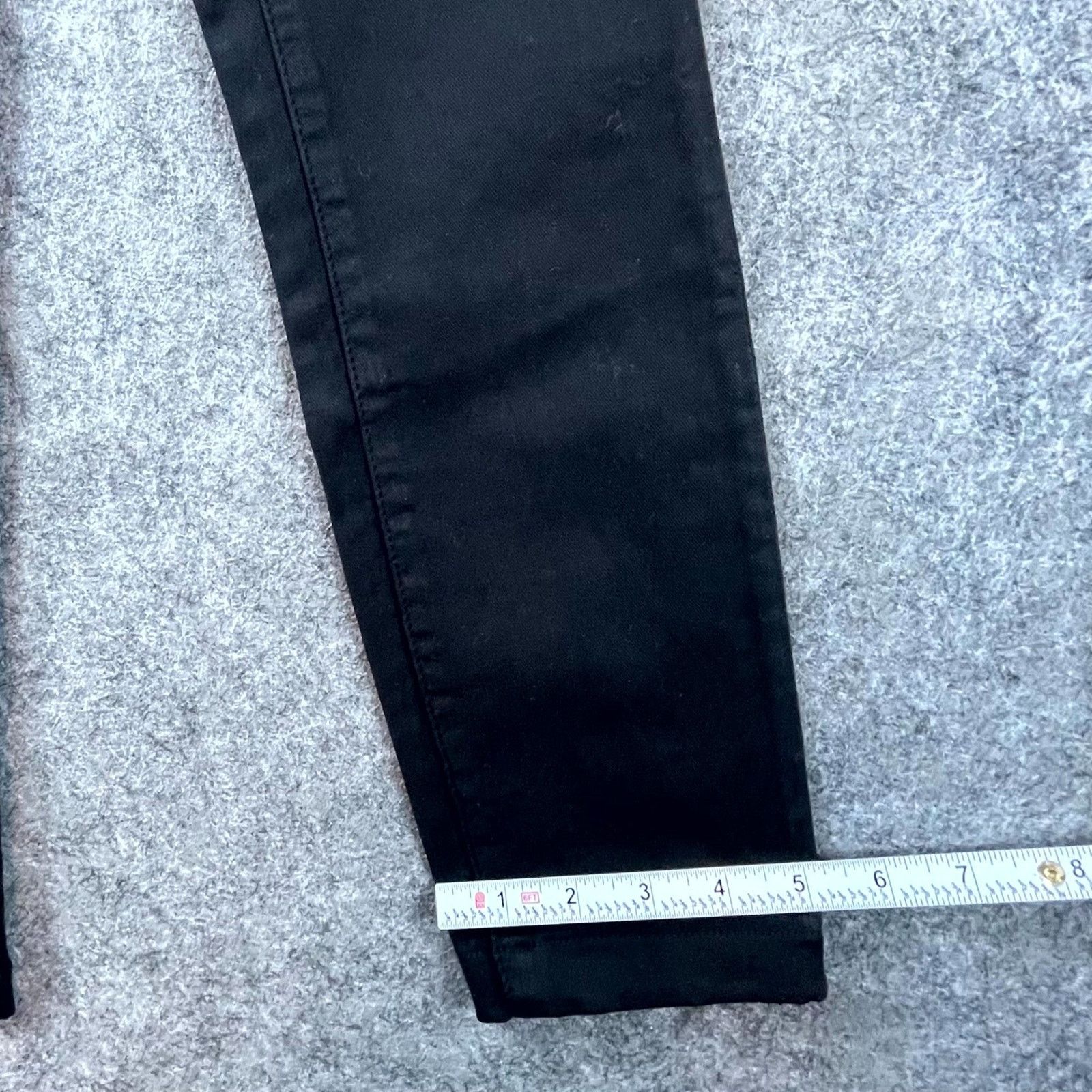 Joie Joie Jeans Trouser Skinny Pants Womens 23 Black Cotton Size 23" - 6 Thumbnail