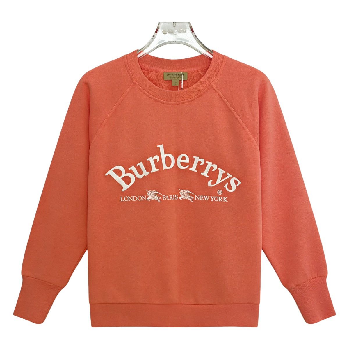 Burberry Burberry Classic Pink Letter Logo Pullover Sweatshirt K26WX Size XS / US 0-2 / IT 36-38 - 1 Thumbnail