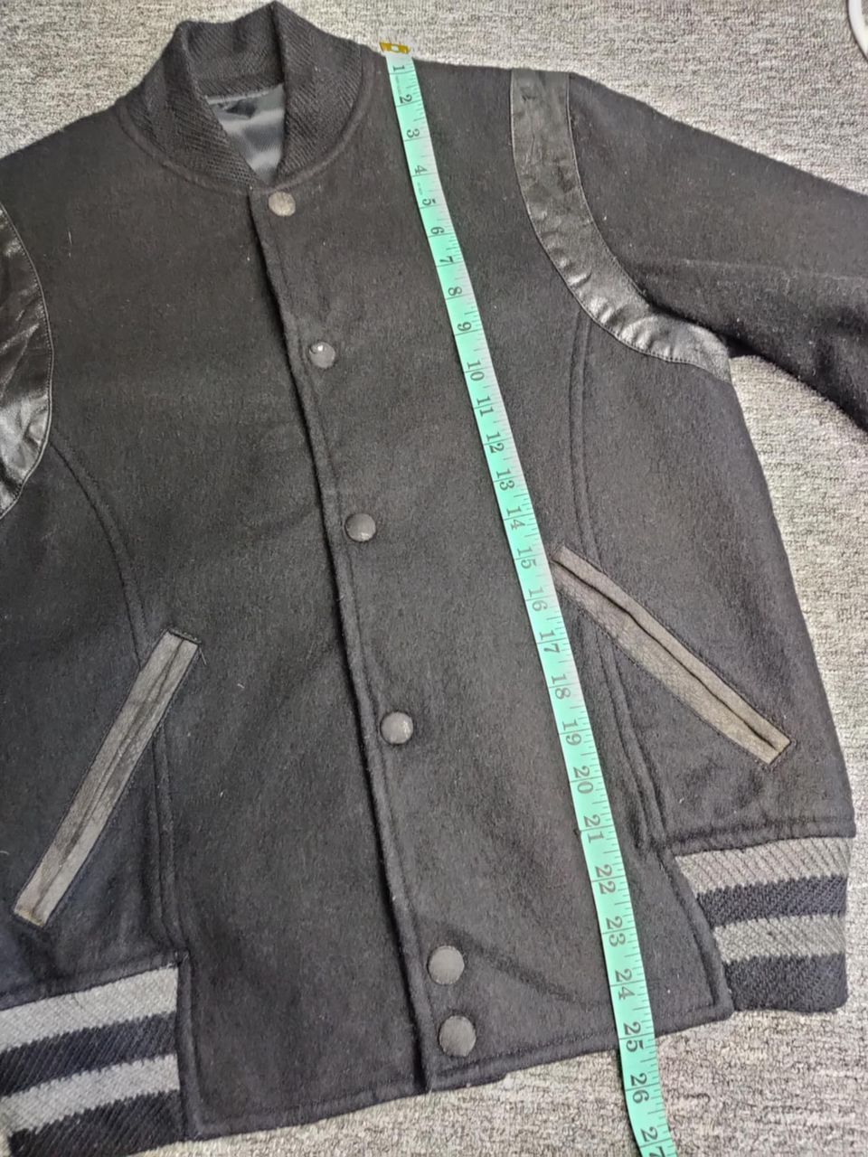 PPFM Vintage 90s PPFM Teedy Wool Varsity Jacket Size US M / EU 48-50 / 2 - 16 Thumbnail