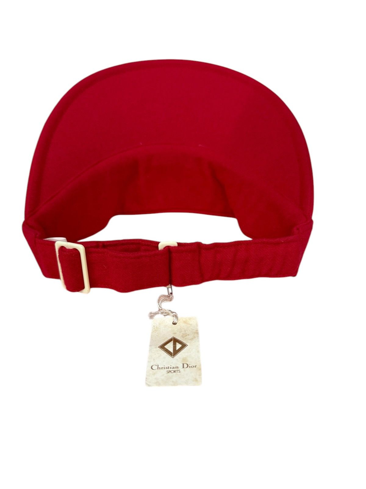 Dior RARE VINTAGE CHRISTIAN DIOR SPORT EMBROIDERY VISOR Size ONE SIZE - 11 Thumbnail