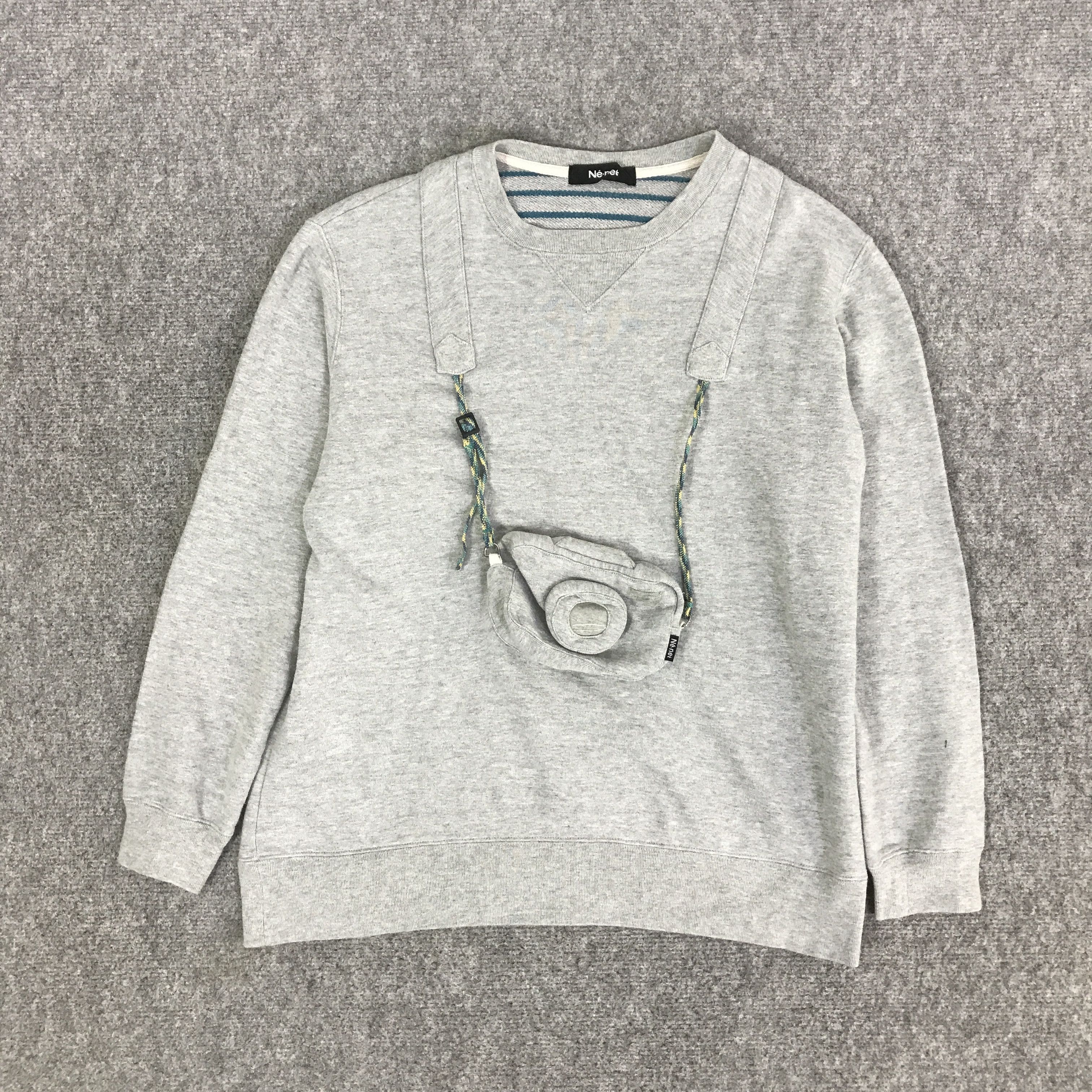Ne-Net NE-NET ISSEY MIYAKE CAMERA DESIGN SWEATSHIRT Size US M / EU 48-50 / 2 - 1 Thumbnail