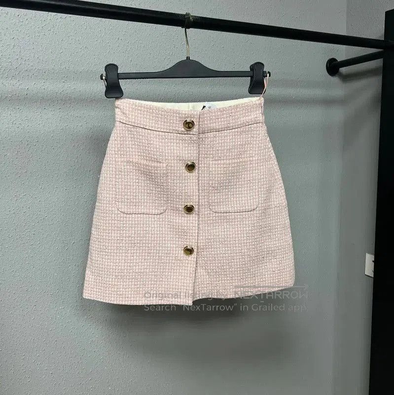 Miu Miu Miu Miu Pink Wool Women's Skirt . Size 23" - 1 Thumbnail