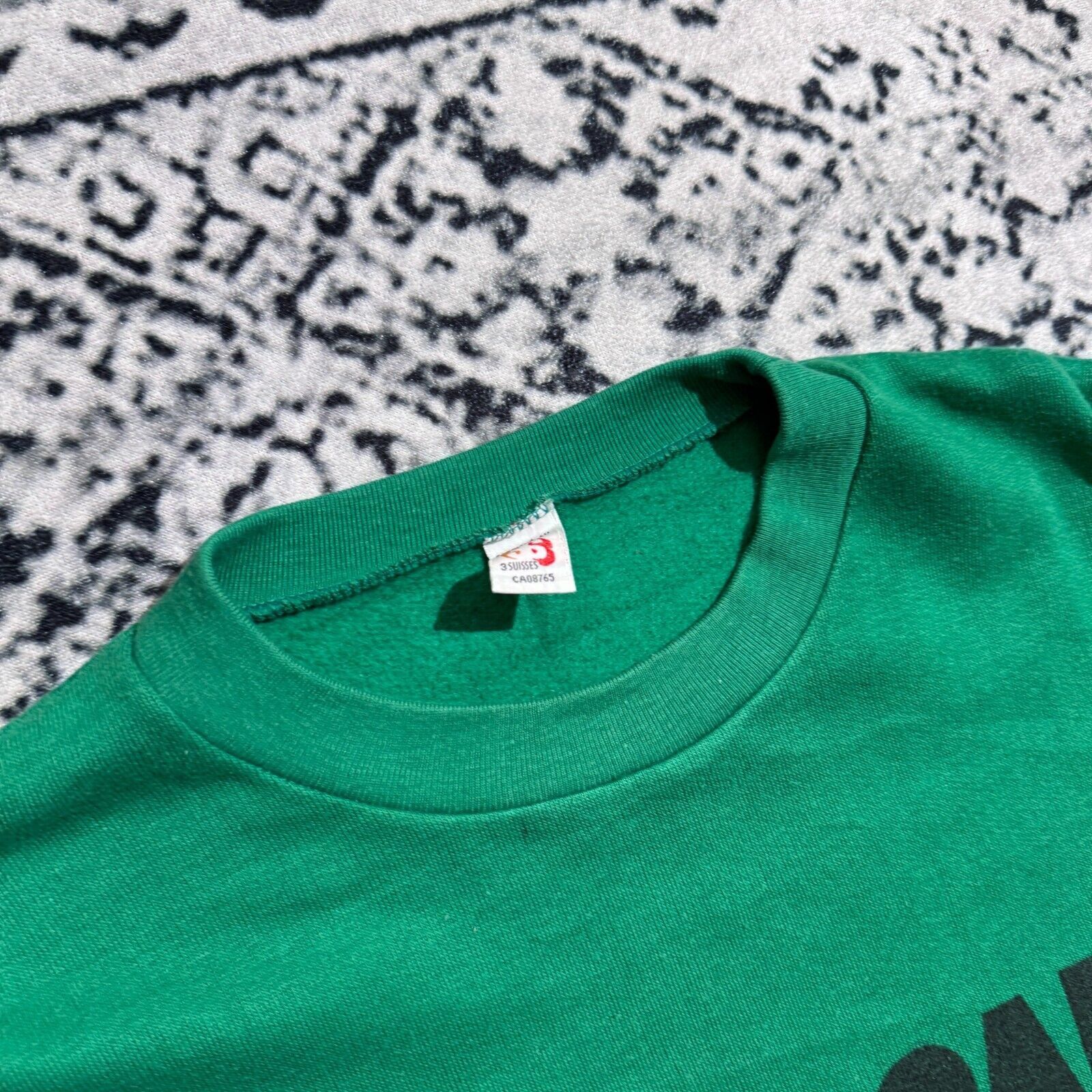 Vintage Vintage American Team Unisex Green Cotton Crewneck Size L Size US L / EU 52-54 / 3 - 6 Thumbnail