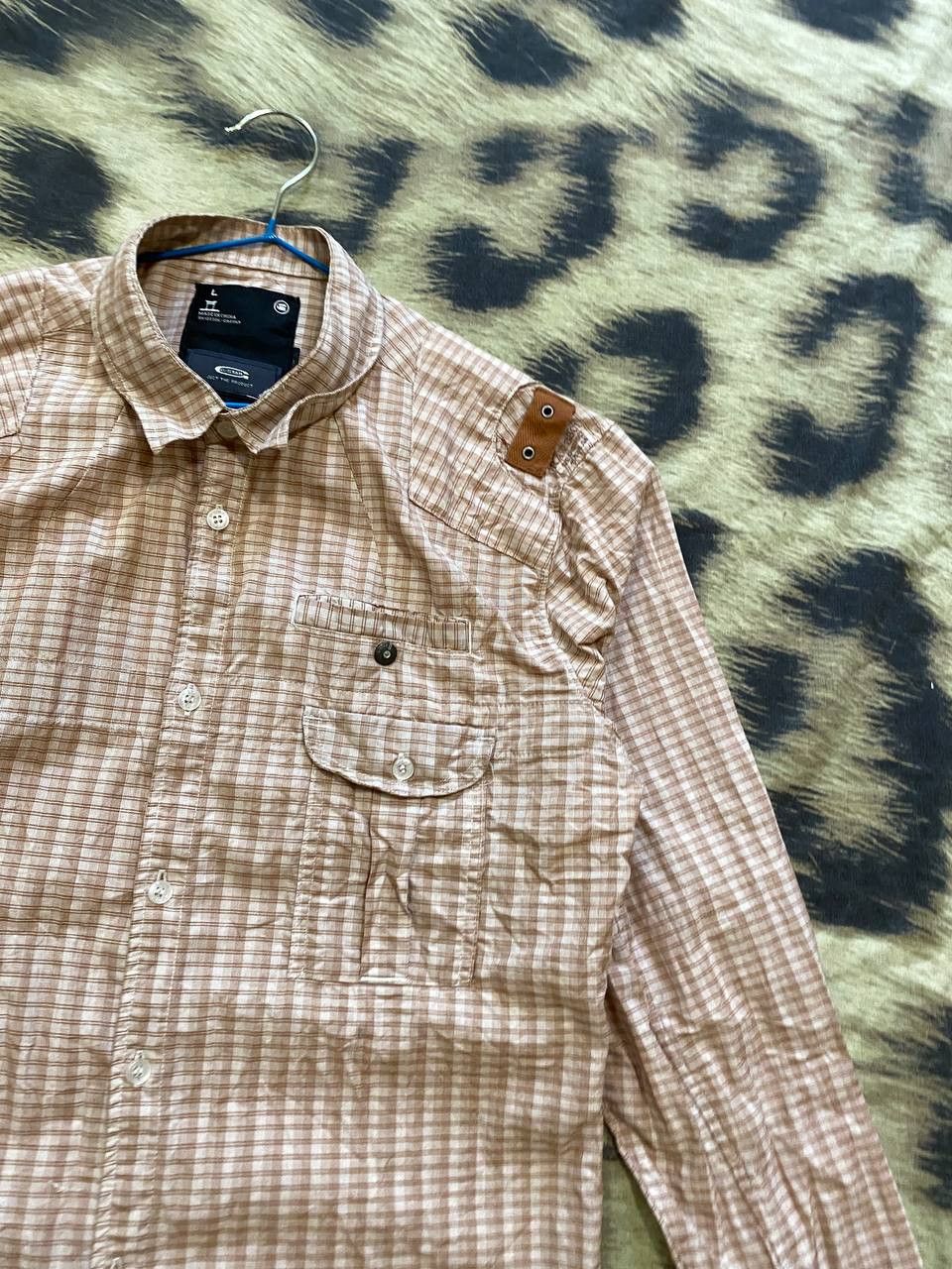 G-Star Vintage Shirt print G-Star Raw Y2K logo streetwear Size US L / EU 52-54 / 3 - 10 Thumbnail