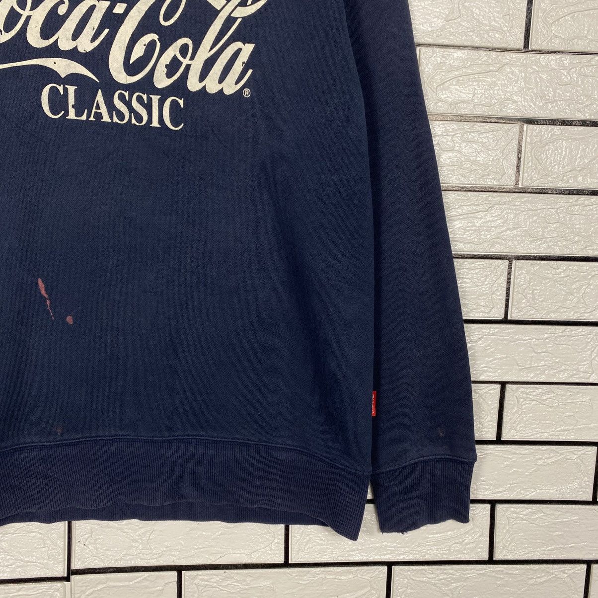 Japanese Brand Vintage Sweatshirt Coca Cola Big Logo Size US L / EU 52-54 / 3 - 6 Thumbnail