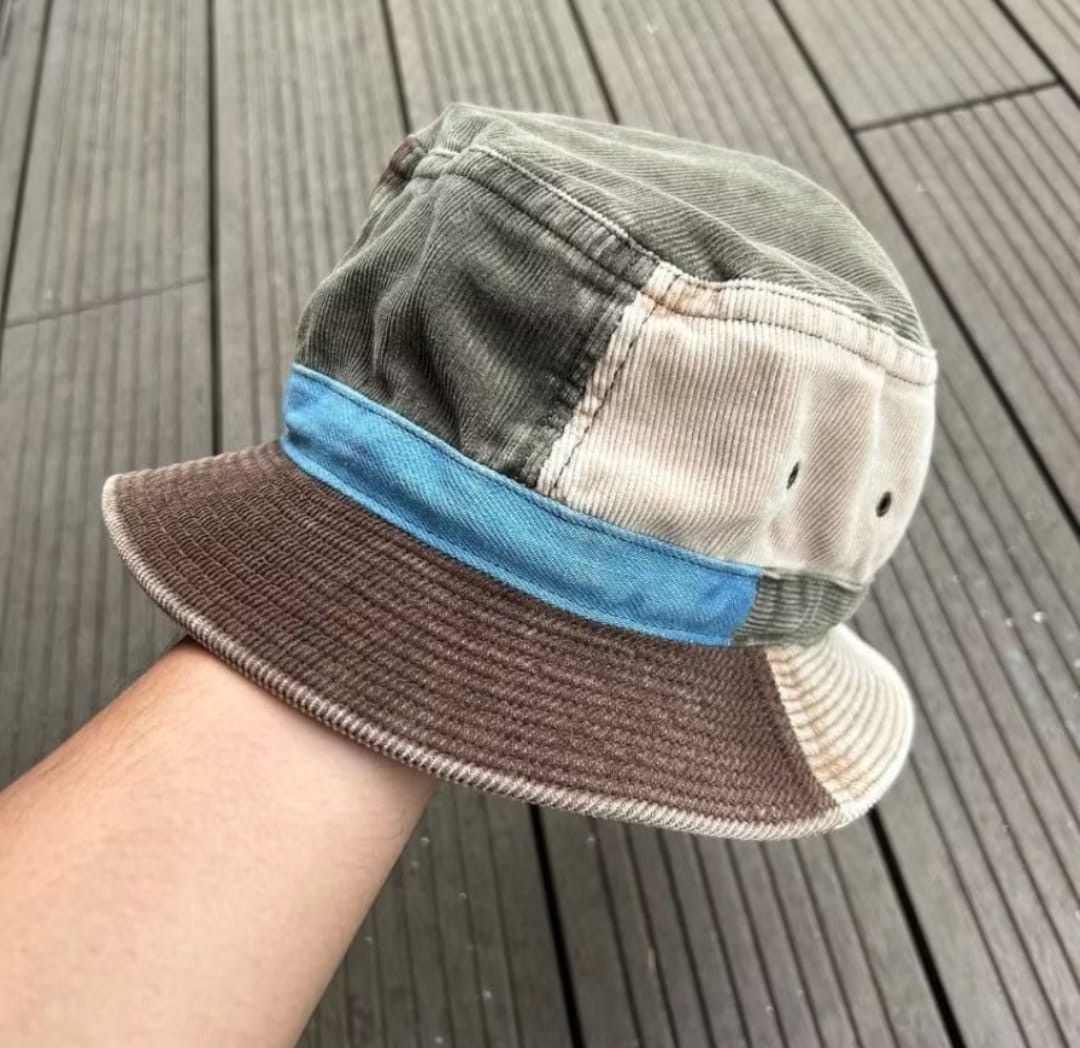 Kapital Kapital Colorblock Patchwork Bucket hats Size ONE SIZE - 6 Thumbnail