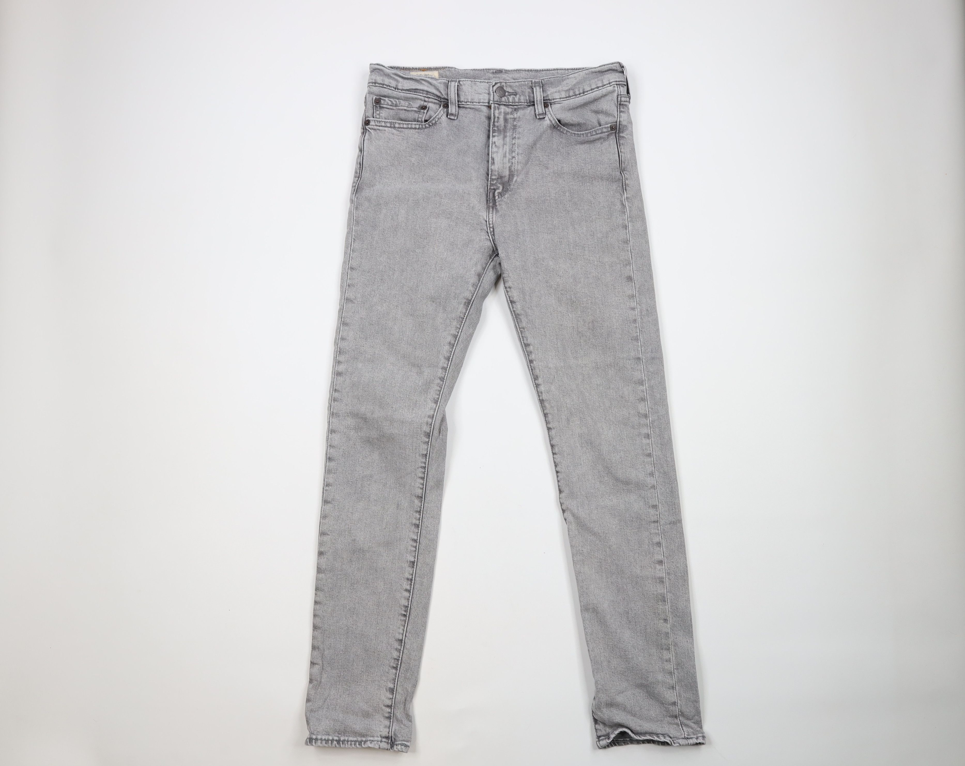 Levis 510 Premium Stretch Skinny Fit Denim Jeans Pants Gray