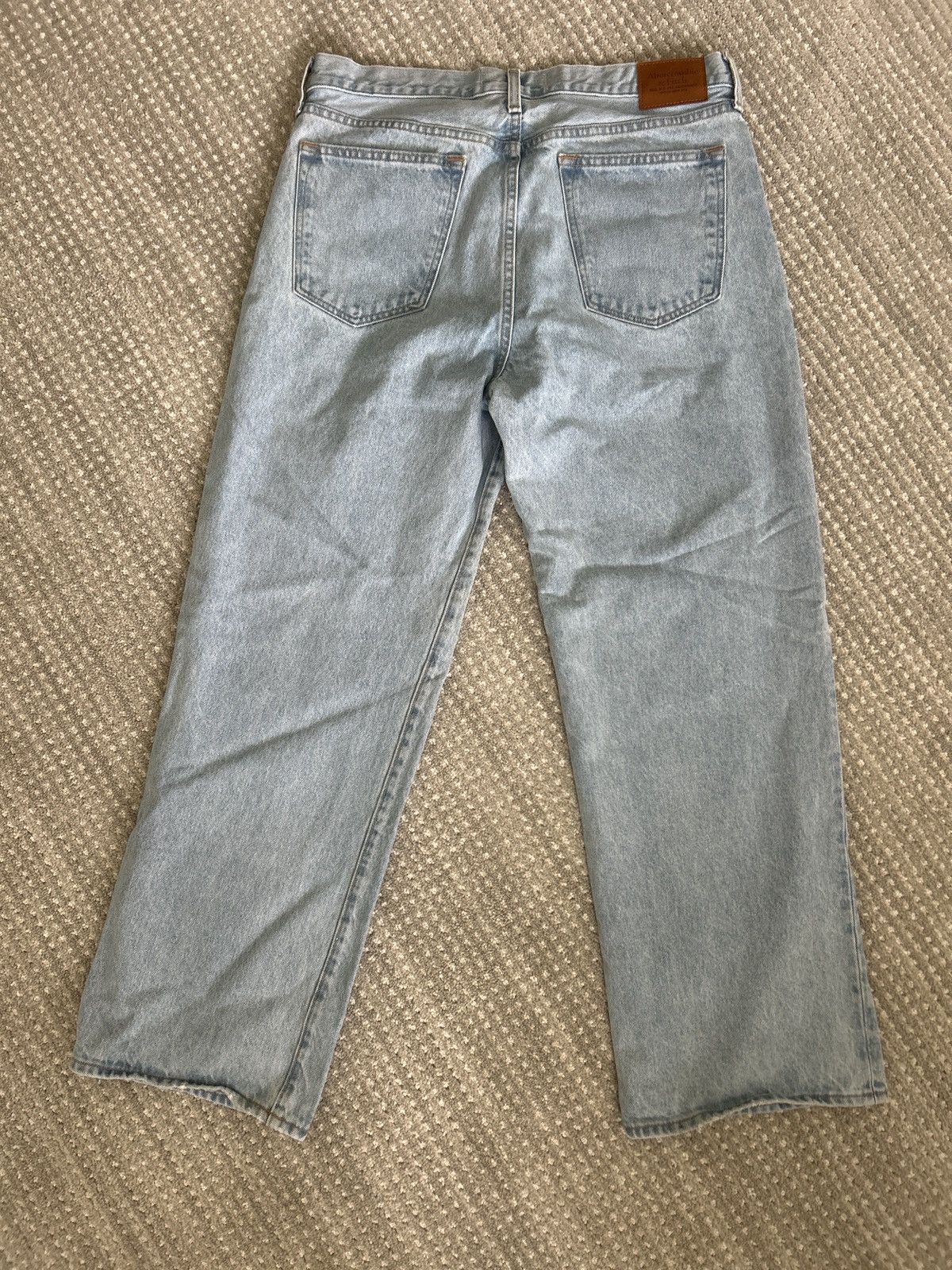 Abercrombie & Fitch Abercrombie & Fitch Baggy Jeans Size US 34 / EU 50 - 4 Thumbnail