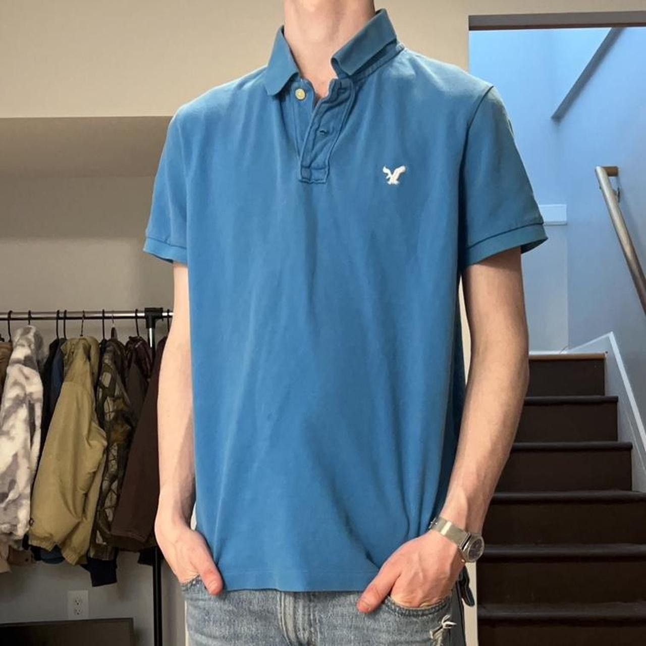 American Eagle Outfitters American Eagle Polo Size US L / EU 52-54 / 3 - 1 Thumbnail