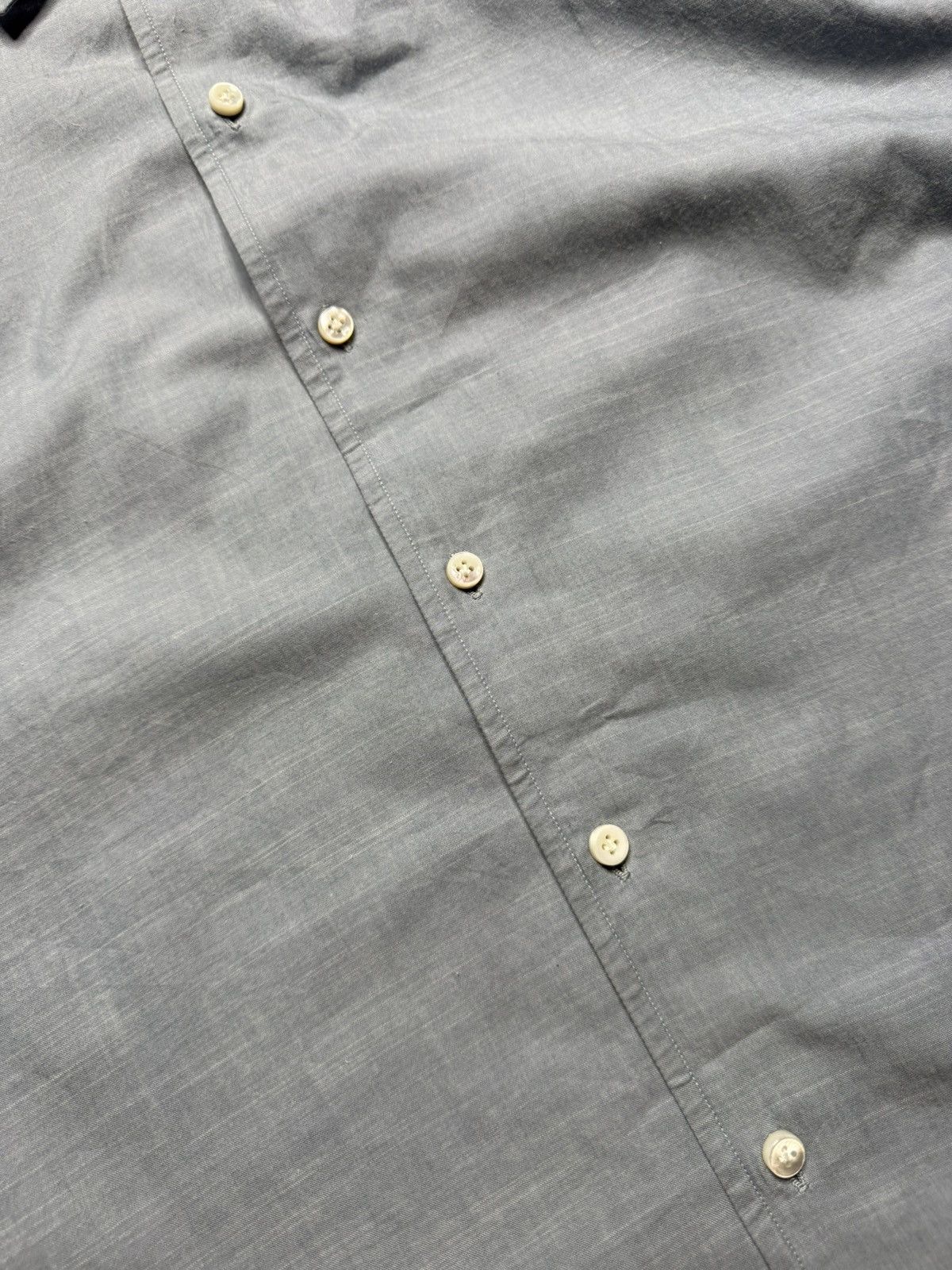 Loro Piana Loro Piana Andre Pad Cotton-Cashmere Blend Shirt Size US XXL / EU 58 / 5 - 8 Thumbnail