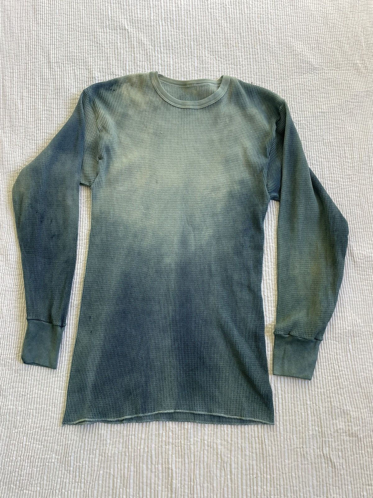 Indigo Indigo Schloppy Dyed Sun Faded Thermal Size US XL / EU 56 / 4 - 1 Thumbnail