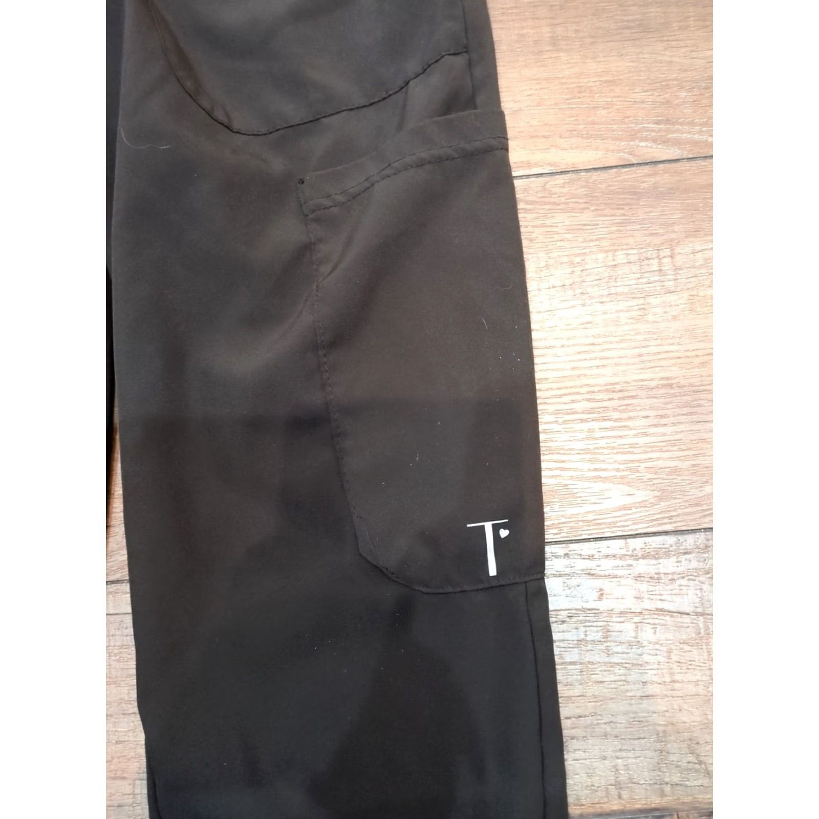Vintage Thalia Sodi Cargo Pull On Scrubs Ankle Pants Bluish Gray Women S Small Pants Size 28" / US 6 / IT 42 - 3 Thumbnail