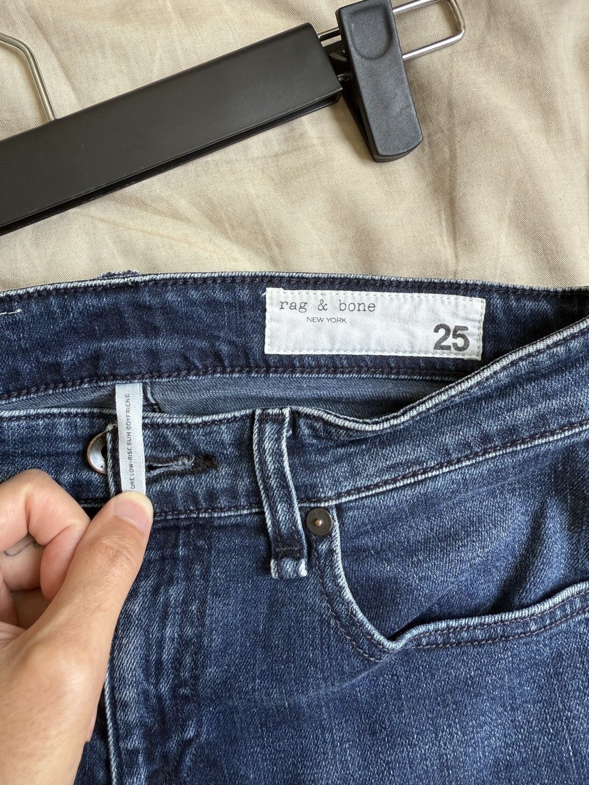Rag & Bone × Vintage Rag & bone slim jeans Size 25" / US 0 / IT 36 - 3 Thumbnail