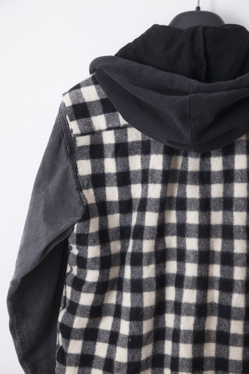Raf Simons AW04 double layered plaid shirt Size US M / EU 48-50 / 2 - 4 Thumbnail