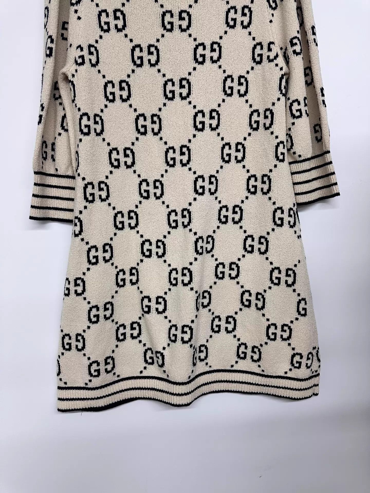Gucci Gucci GG Knit all over print L dress Size L / US 10 / IT 46 - 3 Thumbnail
