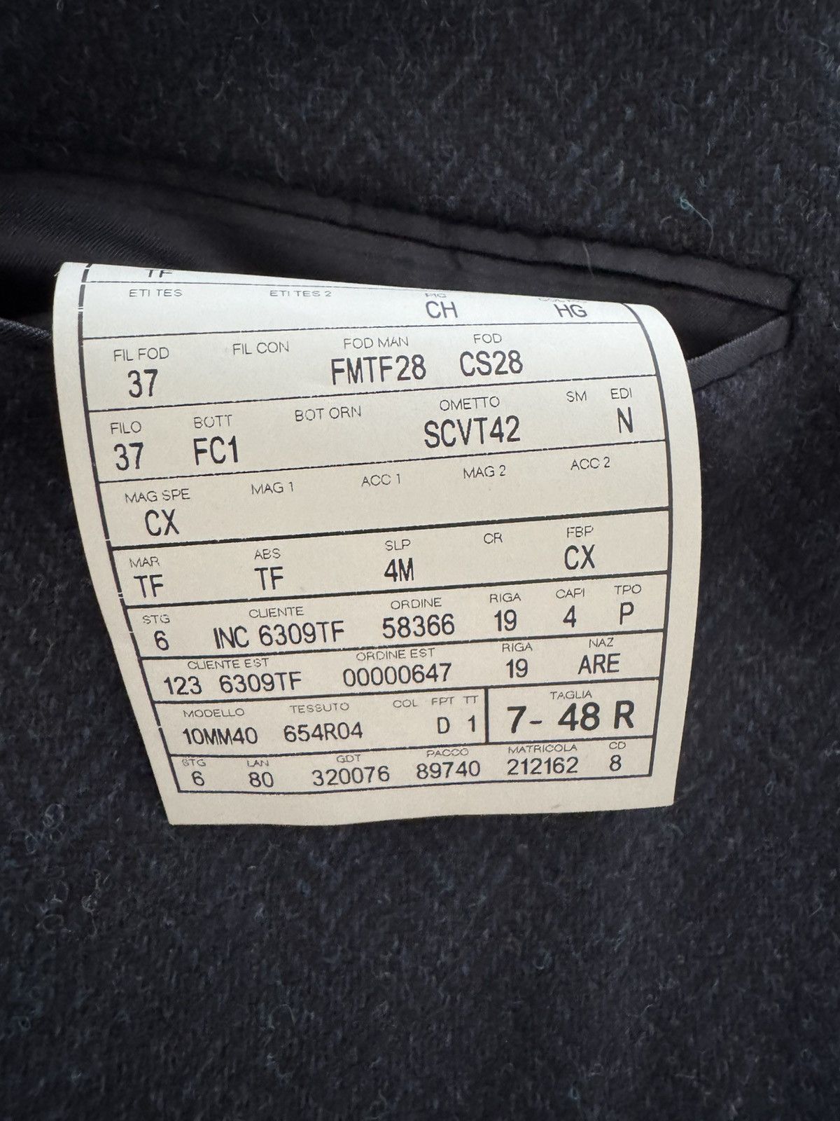 $6,000 Tom Ford Navy O’Connor Sports Jacket