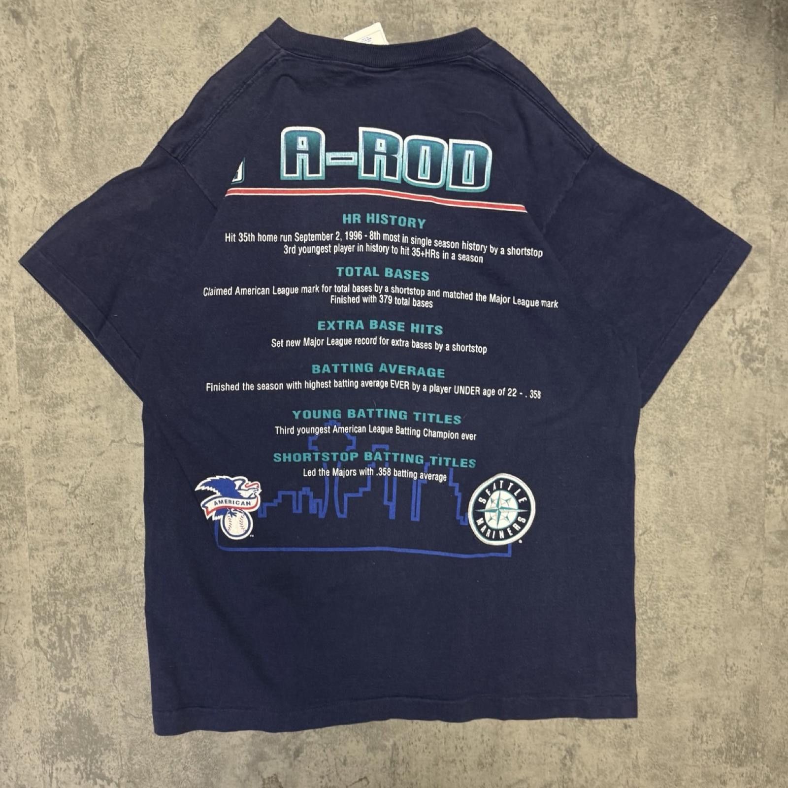 Pro Player 1998 Alex Rodriguez Seattle Marines PRO PLAYER -- L -- Size US L / EU 52-54 / 3 - 2 Thumbnail