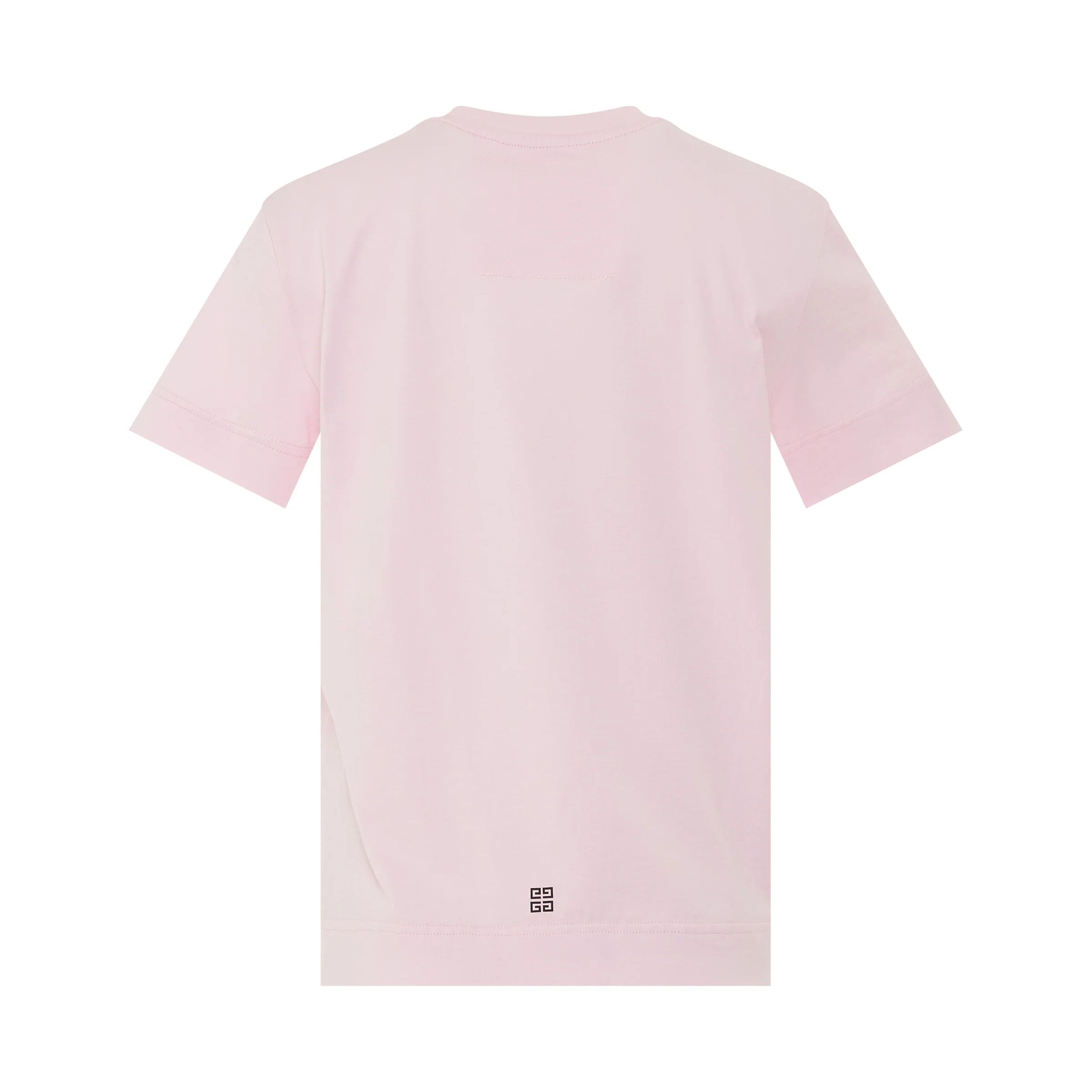 Givenchy o1loc1c0724 Oswald Love T-Shirt in Light Pink Size S / US 4 / IT 40 - 4 Thumbnail