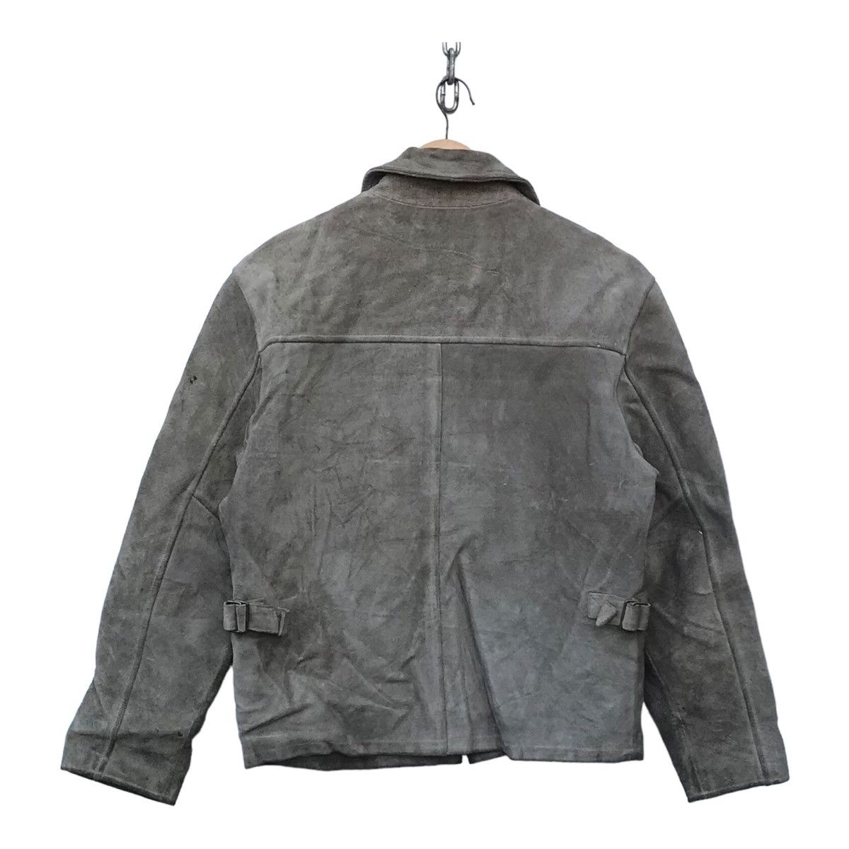 SHIPS Vintage Ships Japan Cowhide Suede Leather Jacket Size US S / EU 44-46 / 1 - 9 Thumbnail