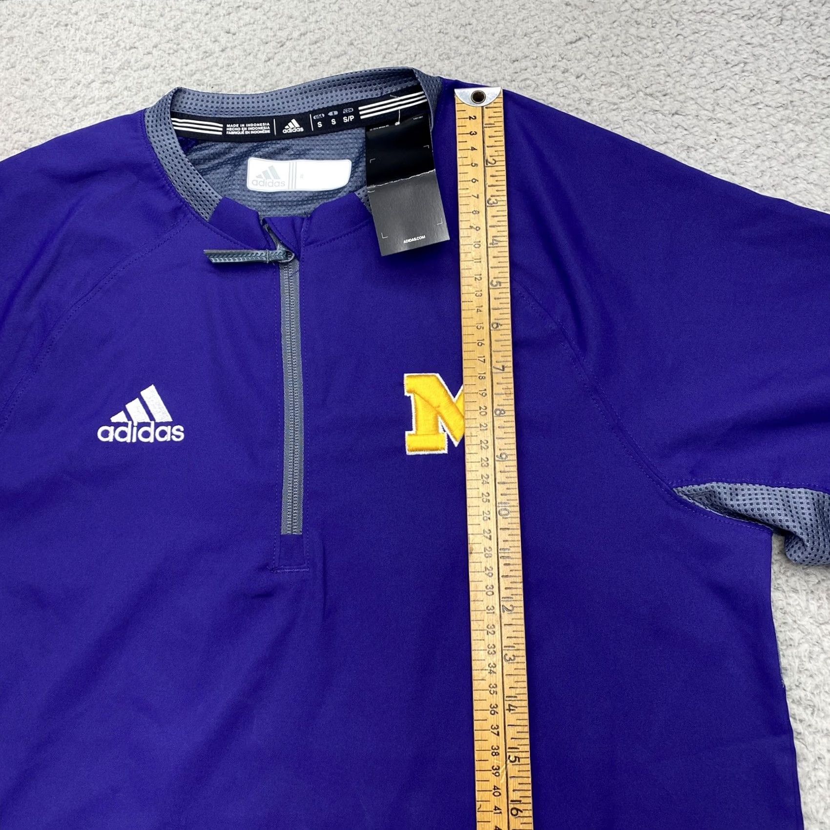 Adidas VINTAGE Adidas Shirt Mens Small Purple Windbreaker? Size US S / EU 44-46 / 1 - 4 Thumbnail