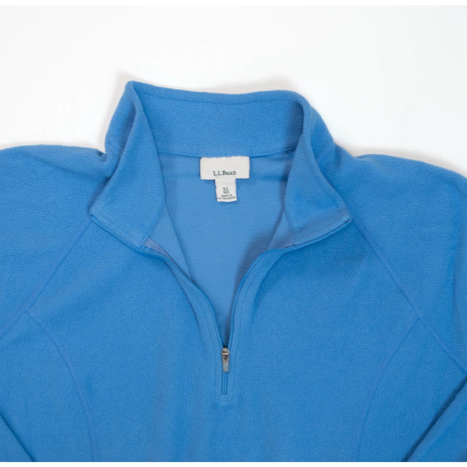 Vintage VINTAGE L.L. Bean Fleece Jacket Womens XL Blue Full Zip Hooded Outdoor Winter Size XL / US 12-14 / IT 48-50 - 5 Thumbnail