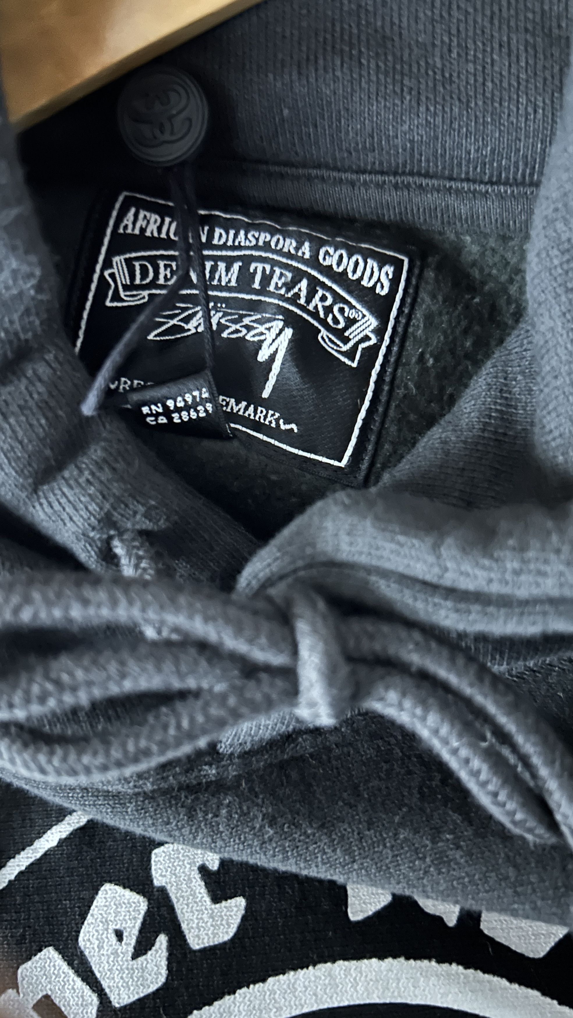 DENIM TEARS × Stussy STÜSSY & DENIM TEARS GRAPHIC HOODIE Size US L / EU 52-54 / 3 - 5 Thumbnail