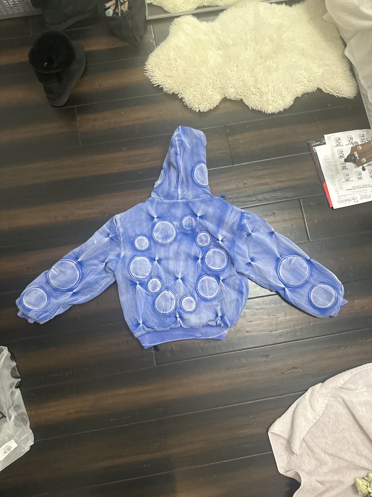 Bad Son BADSON “cobalt” blue zip up hoodie Size US S / EU 44-46 / 1 - 3 Thumbnail
