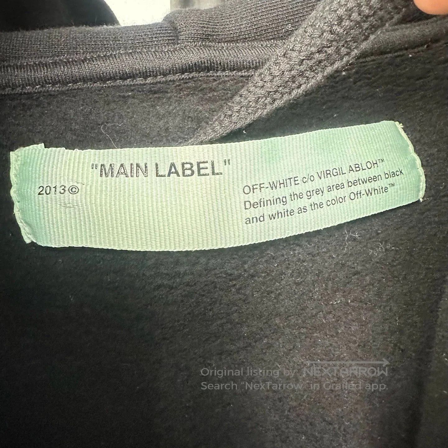 Off-White off white rainbow gradient zip-up hoodie. Size US XS / EU 42 / 0 - 6 Thumbnail