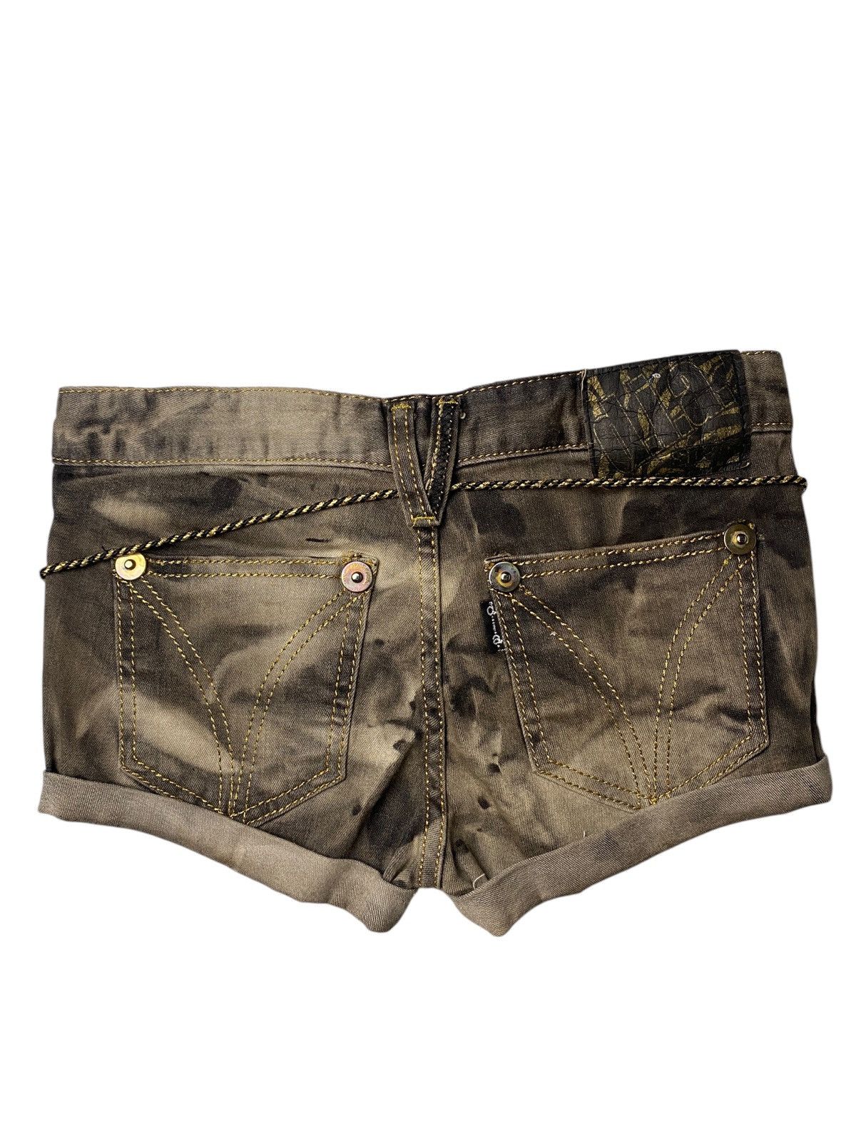 Hysteric Glamour 2000's D.I.A Gyaru Laced Mini Skirt Size 27" / US 4 / IT 40 - 2 Thumbnail