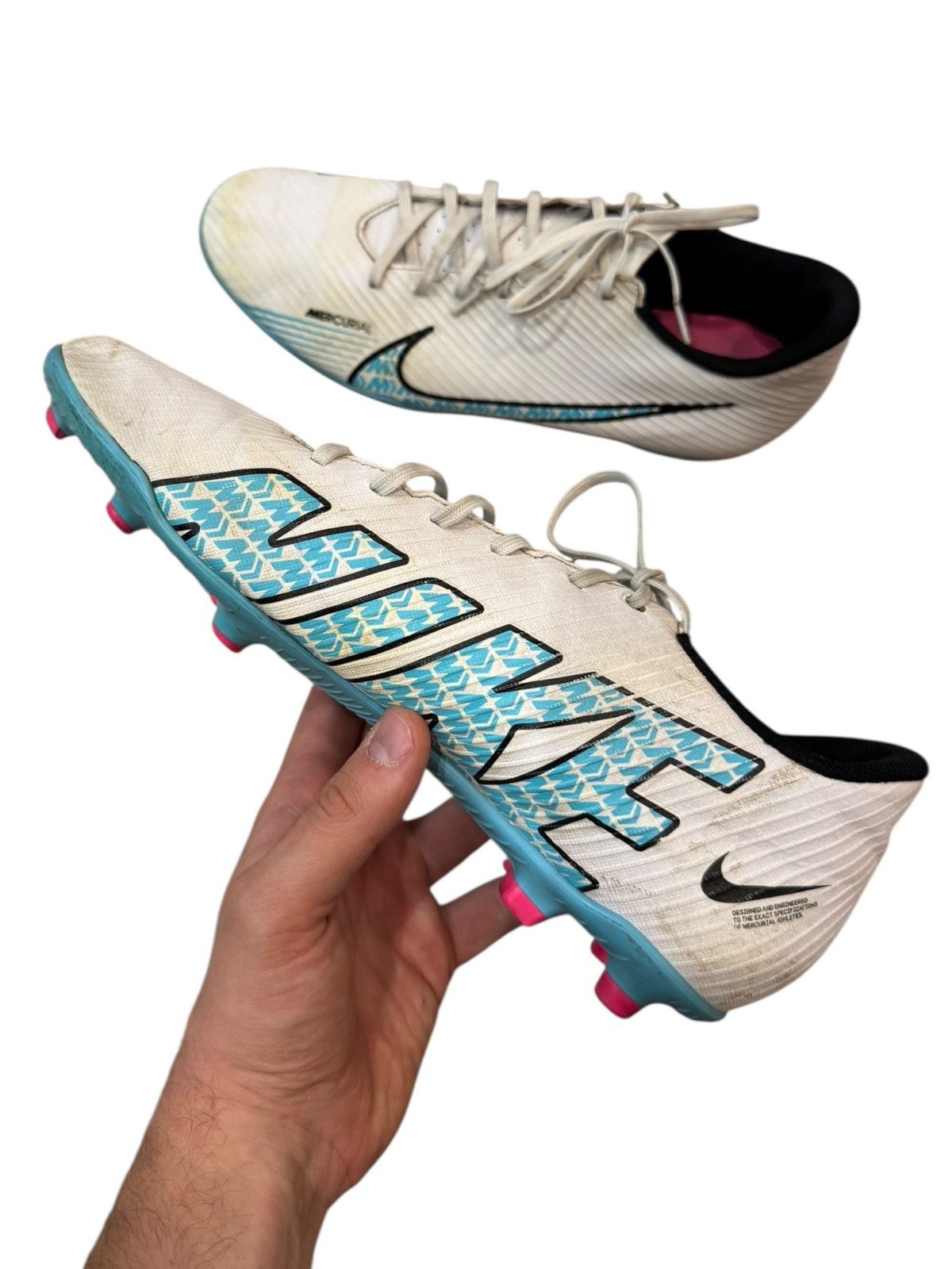 Nike Nike Mercurial Vapor 15 Club FG Soccer Football Shoes US10.5 Size US 10.5 / EU 43-44 - 3 Thumbnail