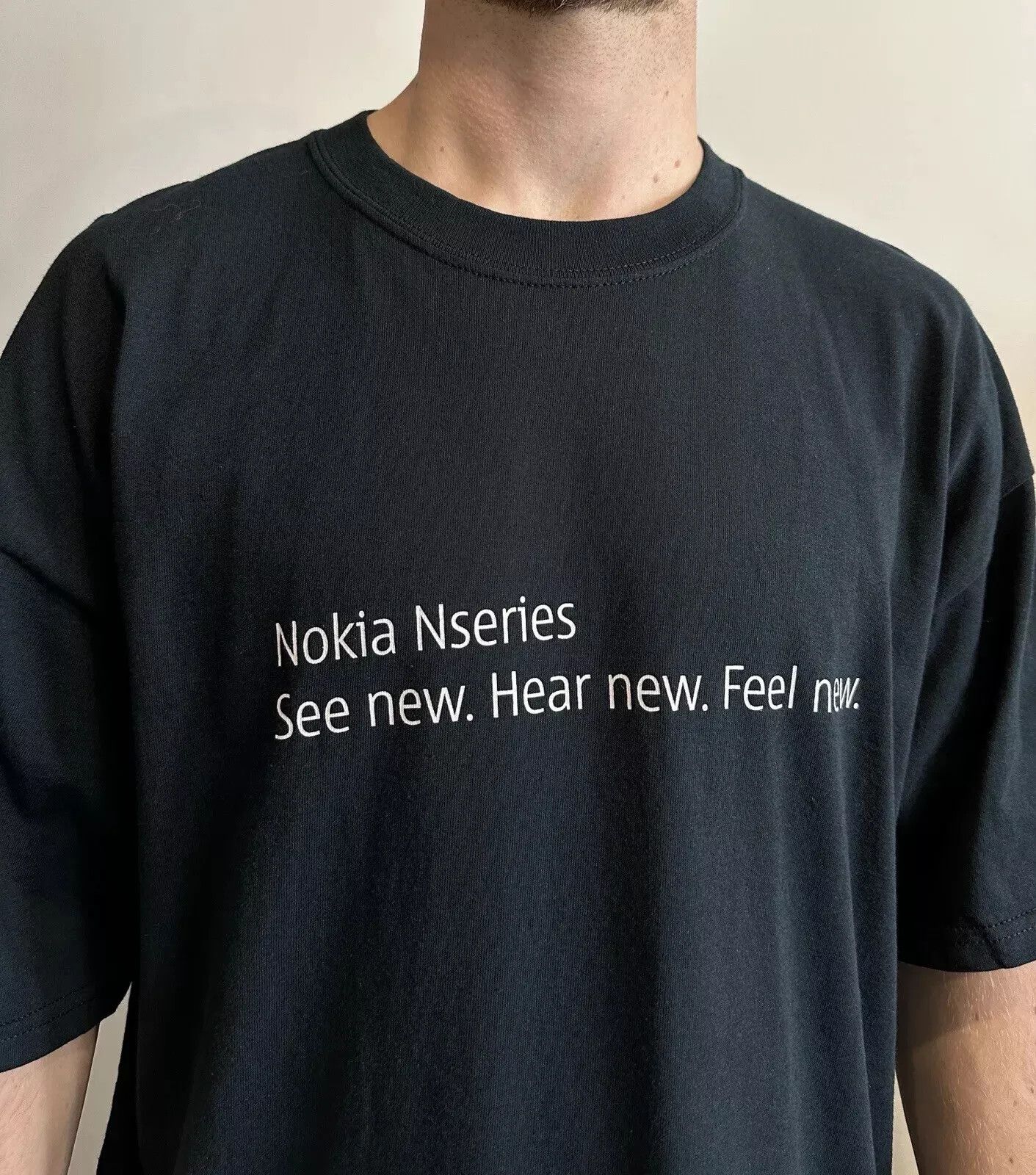 Gildan VINTAGE 2005 NOKIA N SERIES MOBILE PROMO SHIRT Y2K 2000s Size US XL / EU 56 / 4 - 3 Thumbnail