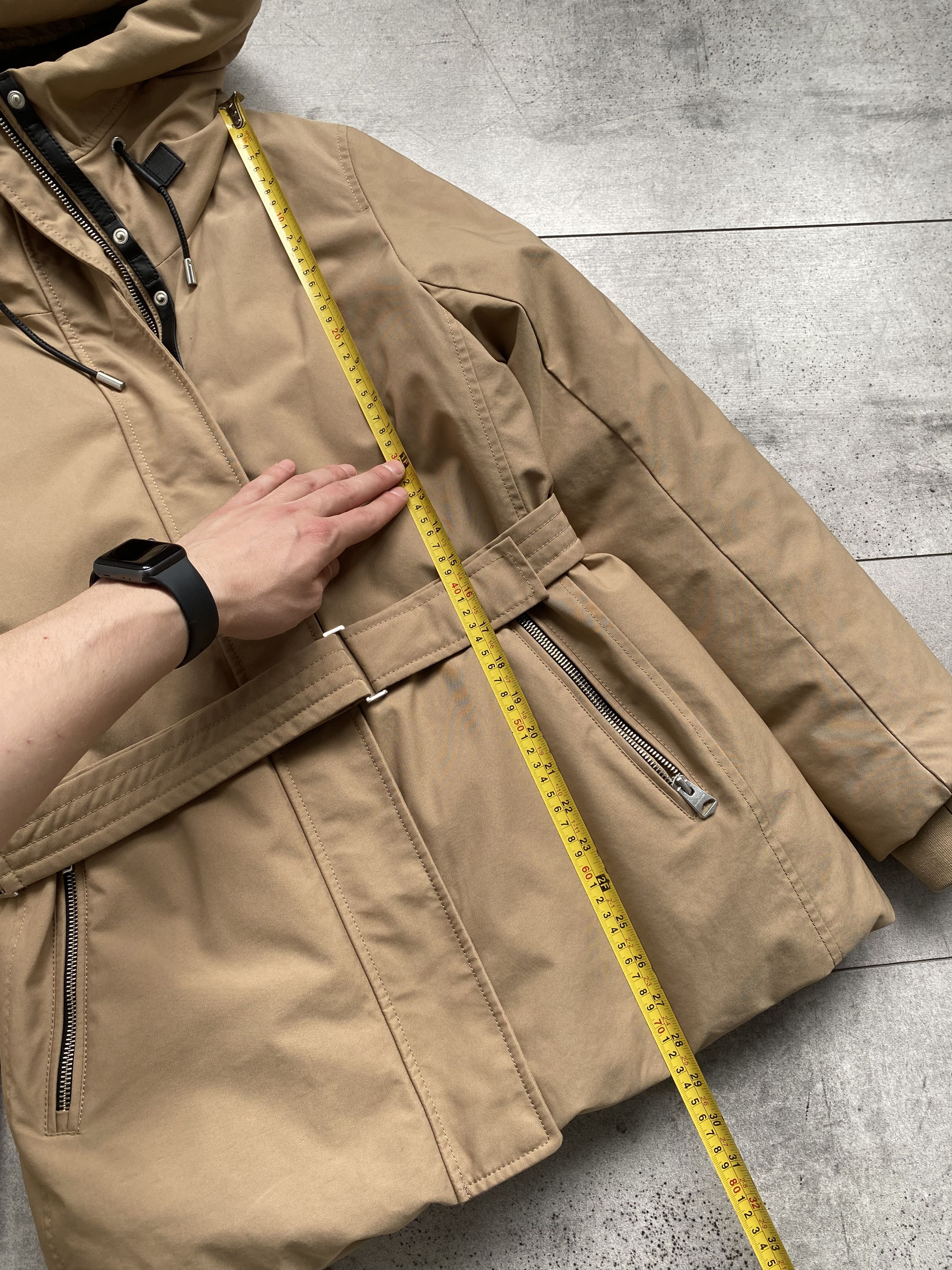 Mackage Mackage Montreal JENI-NF Camel Down Belted Coat rrp1290$ Size M / US 6-8 / IT 42-44 - 13 Thumbnail