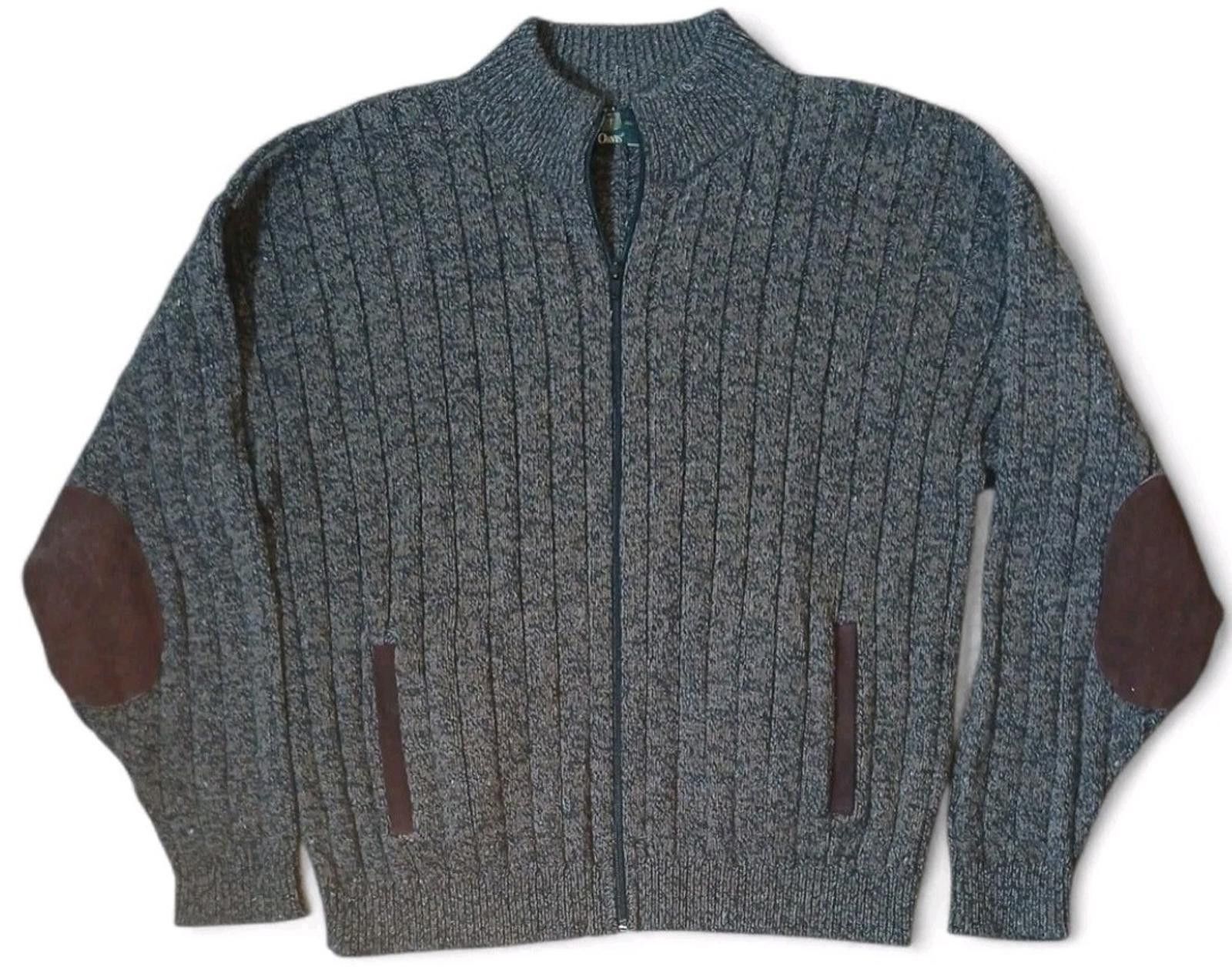 Orvis ORVIS Wool Blend & Leather L/XL Zip-up sweater 70's Size US L / EU 52-54 / 3 - 1 Thumbnail