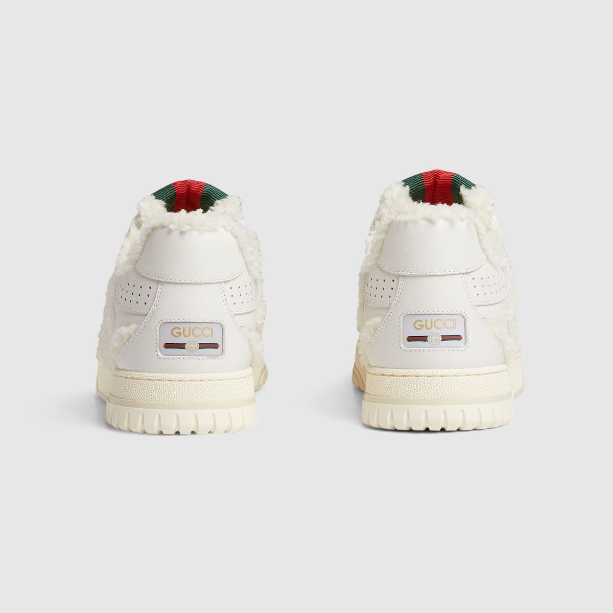Gucci o1s1wg111025 Re-Web Sneakers in Ivory Size US 8.5 / EU 41-42 - 4 Thumbnail