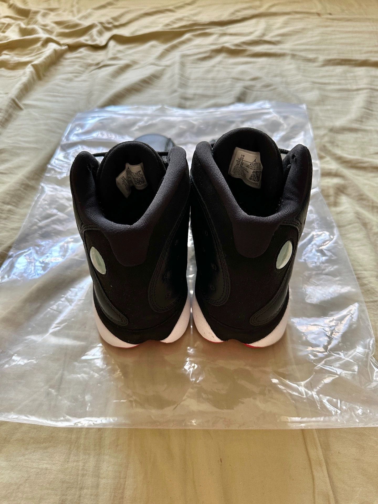 Nike Air Jordan 13 'Playoffs' 2023 Black Basketball Shoe Size US 10 / EU 43 - 6 Thumbnail