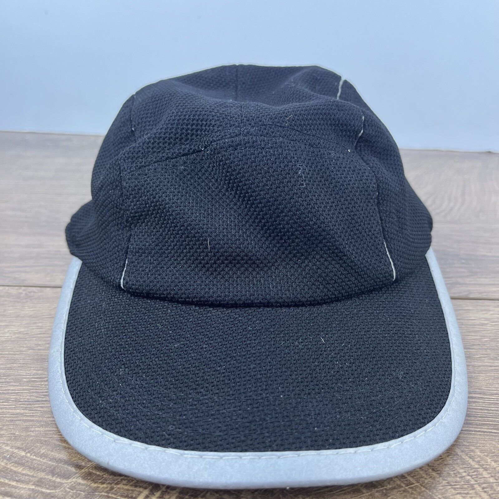 Other Black Athletic Running Hat Black Cap Hat Adjustable Hat Blac Size ONE SIZE - 2 Thumbnail