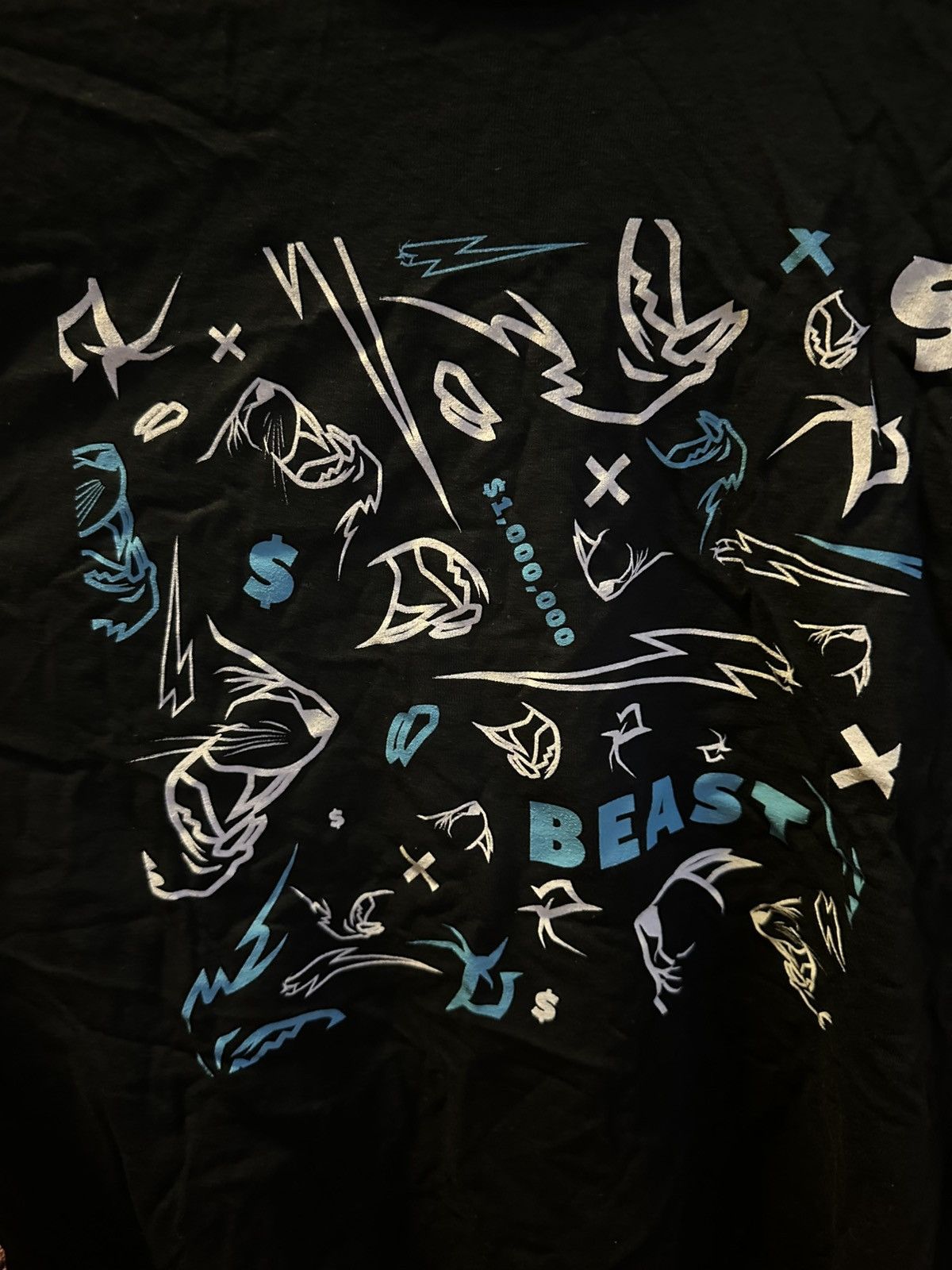 Other Limited Signed MrBeast 24-Hour Livestream Tee Size US L / EU 52-54 / 3 - 3 Thumbnail