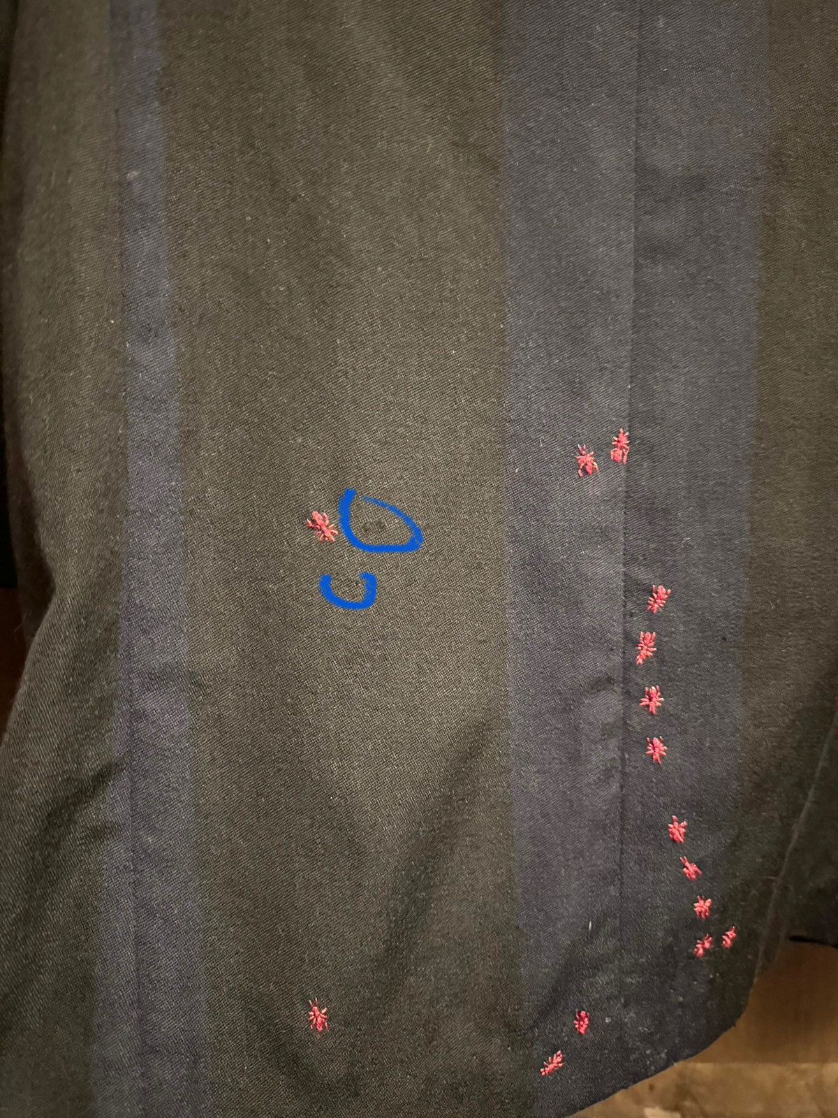 Yohji Yamamoto yohji yamamoto vintage wool embroidered coat 2jp men Size US S / EU 44-46 / 1 - 21 Thumbnail